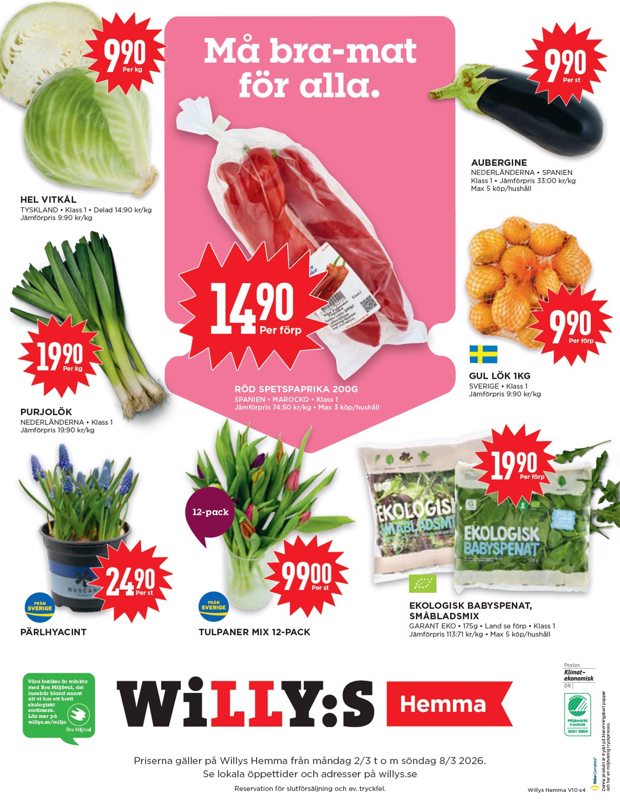 willy-s - Willy's - Hemma-reklambladet giltigt från 02/03/2026 - 08/03/2026 - page: 4