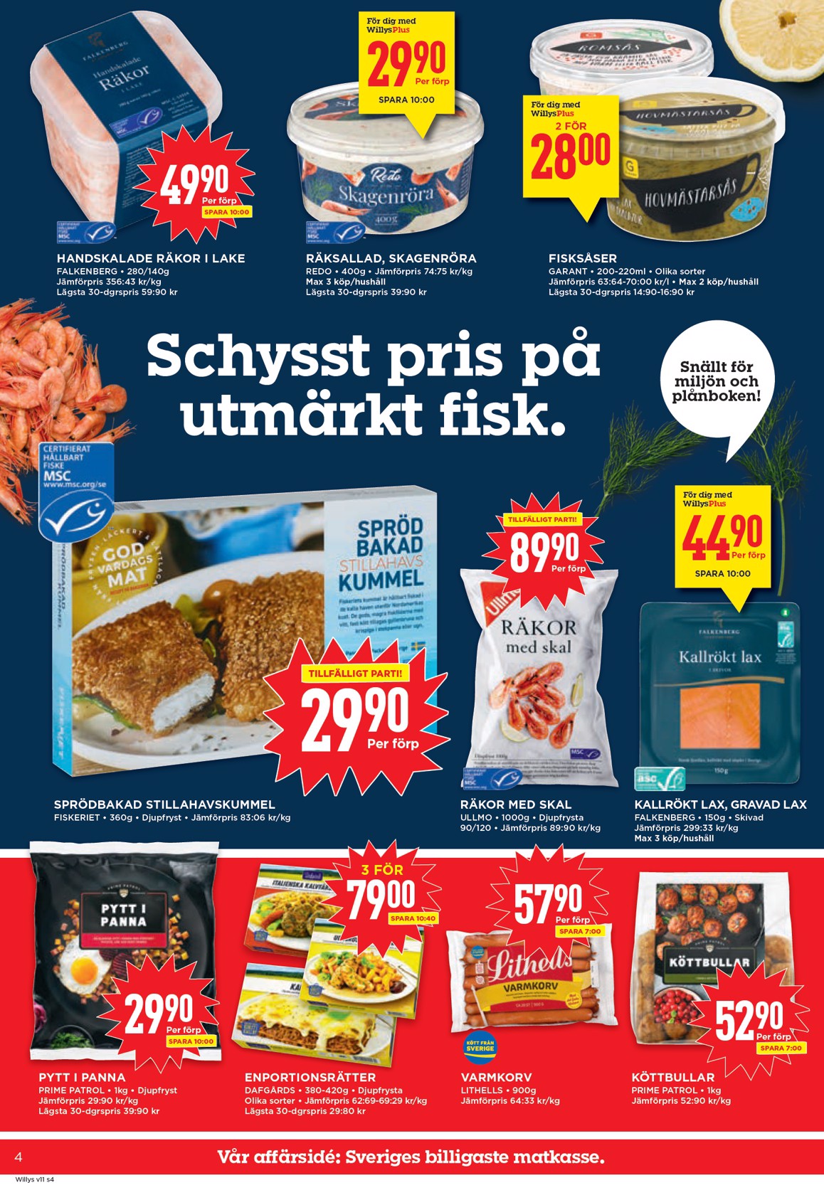 willy-s - Willy's-reklambladet giltigt från 09/03/2026 - 15/03/2026 - page: 4