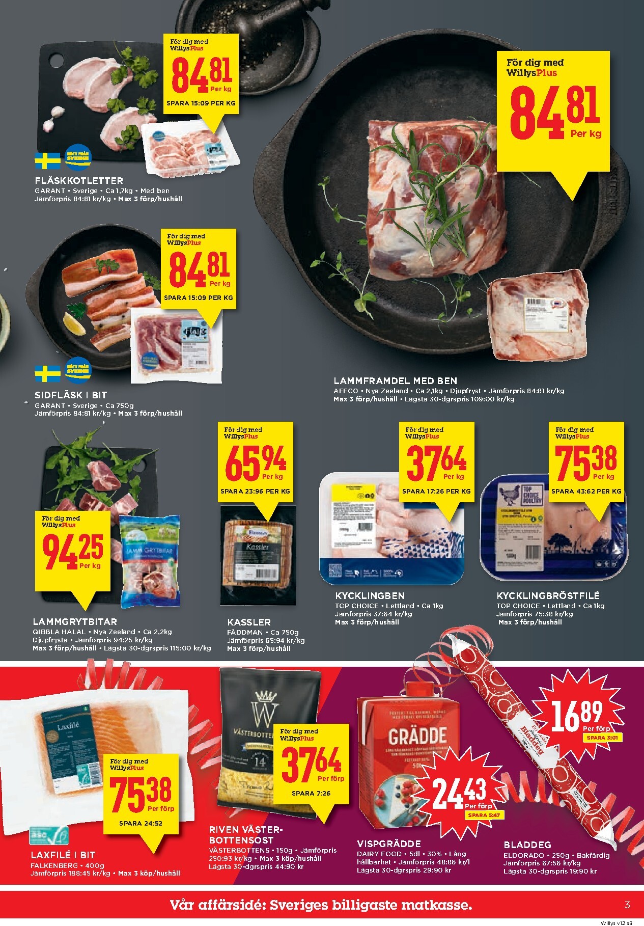 willy-s - Willy's-reklambladet giltigt från 16/03/2026 - 22/03/2026 - page: 3