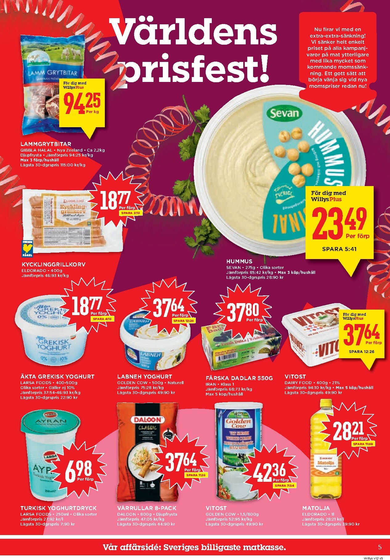 willy-s - Willy's-reklambladet giltigt från 16/03/2026 - 22/03/2026 - page: 5