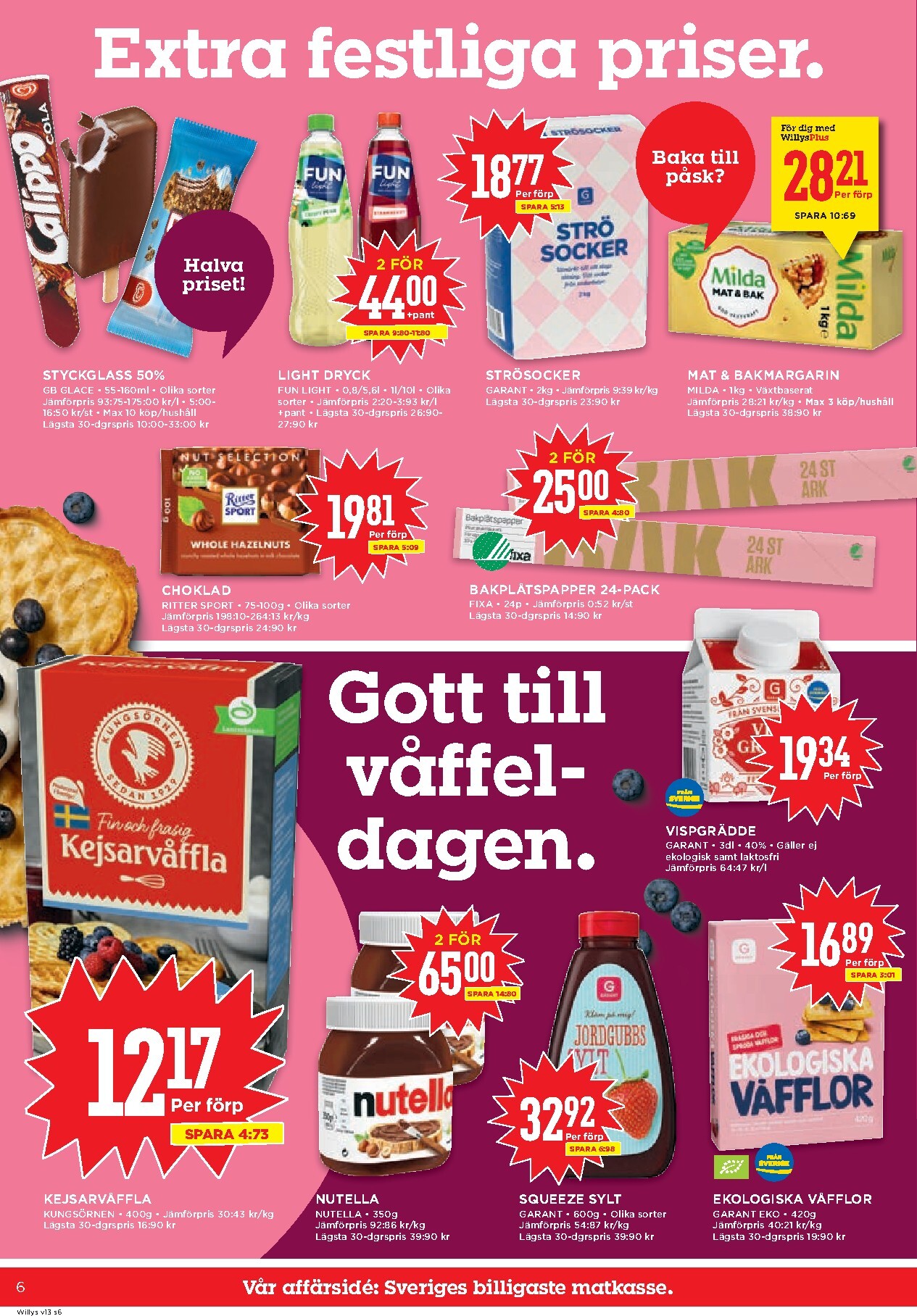willy-s - Willy's-reklambladet giltigt från 23/03/2026 - 29/03/2026 - page: 6