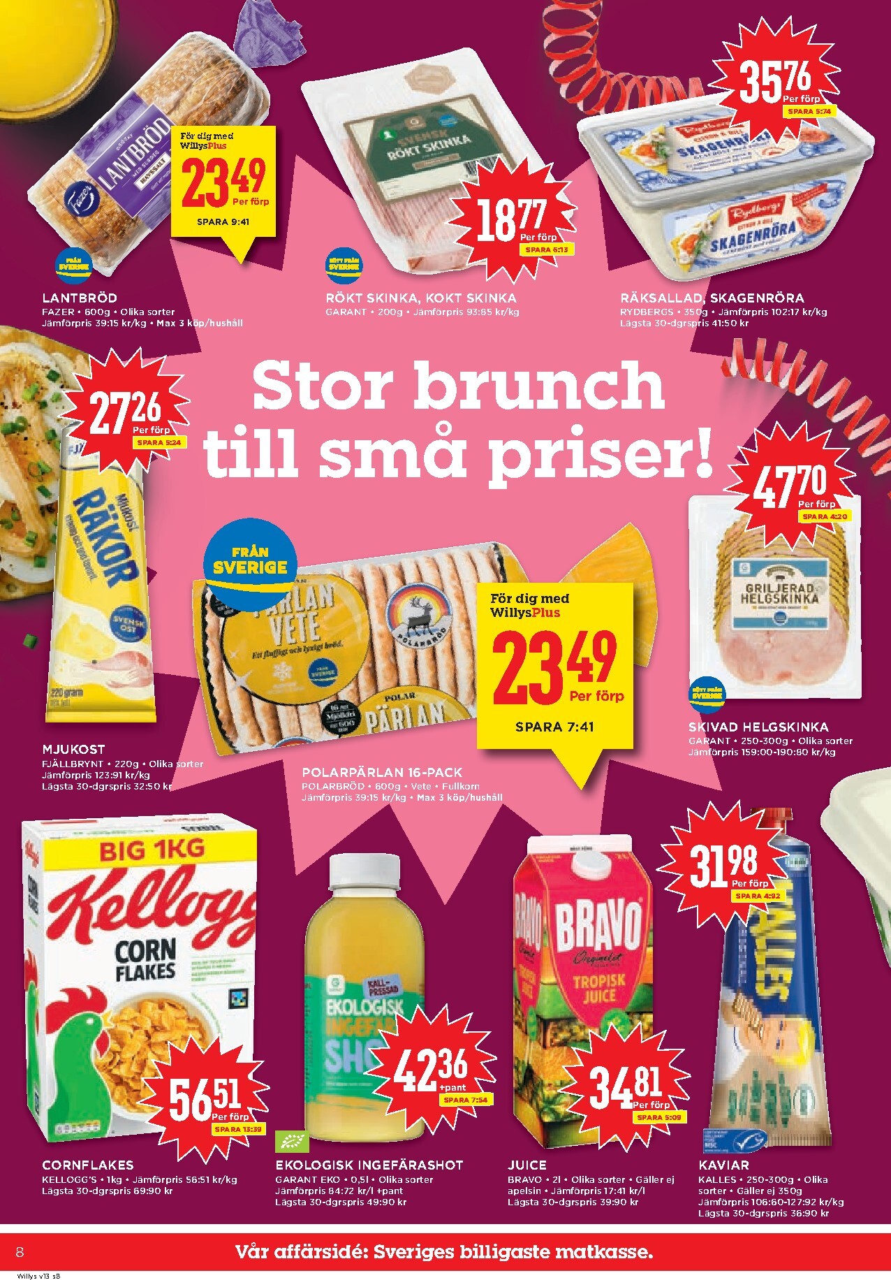 willy-s - Willy's-reklambladet giltigt från 23/03/2026 - 29/03/2026 - page: 8