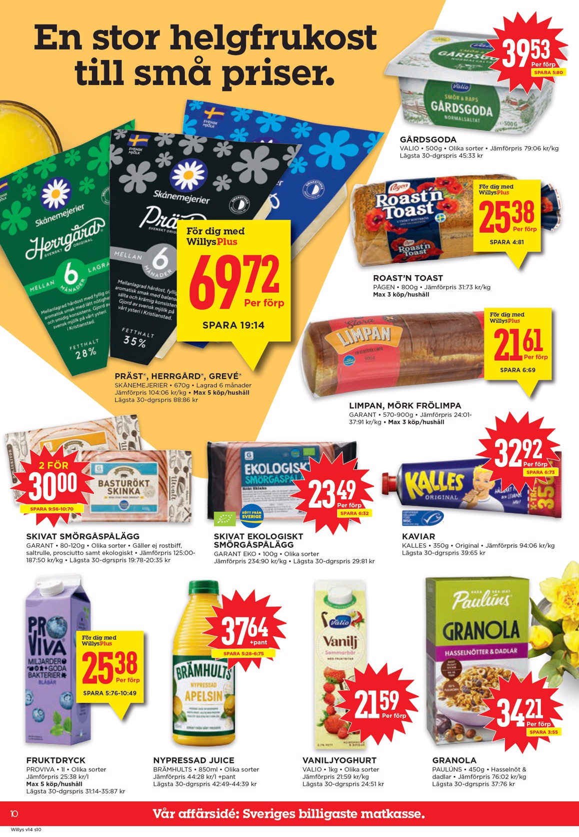 willy-s - Willy's-reklambladet giltigt från 30/03/2026 - 05/04/2026 - page: 10