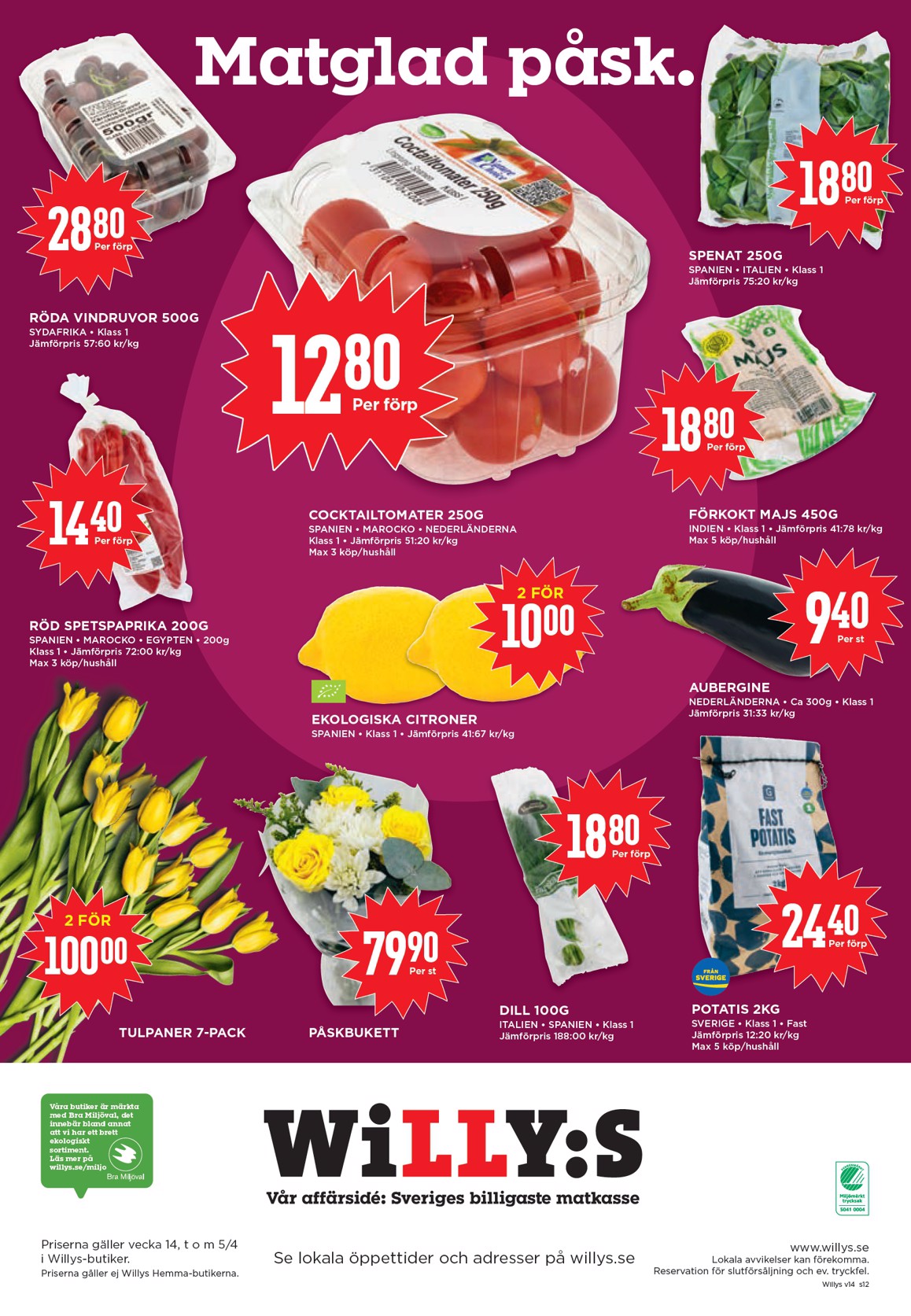 willy-s - Willy's-reklambladet giltigt från 30/03/2026 - 05/04/2026 - page: 12