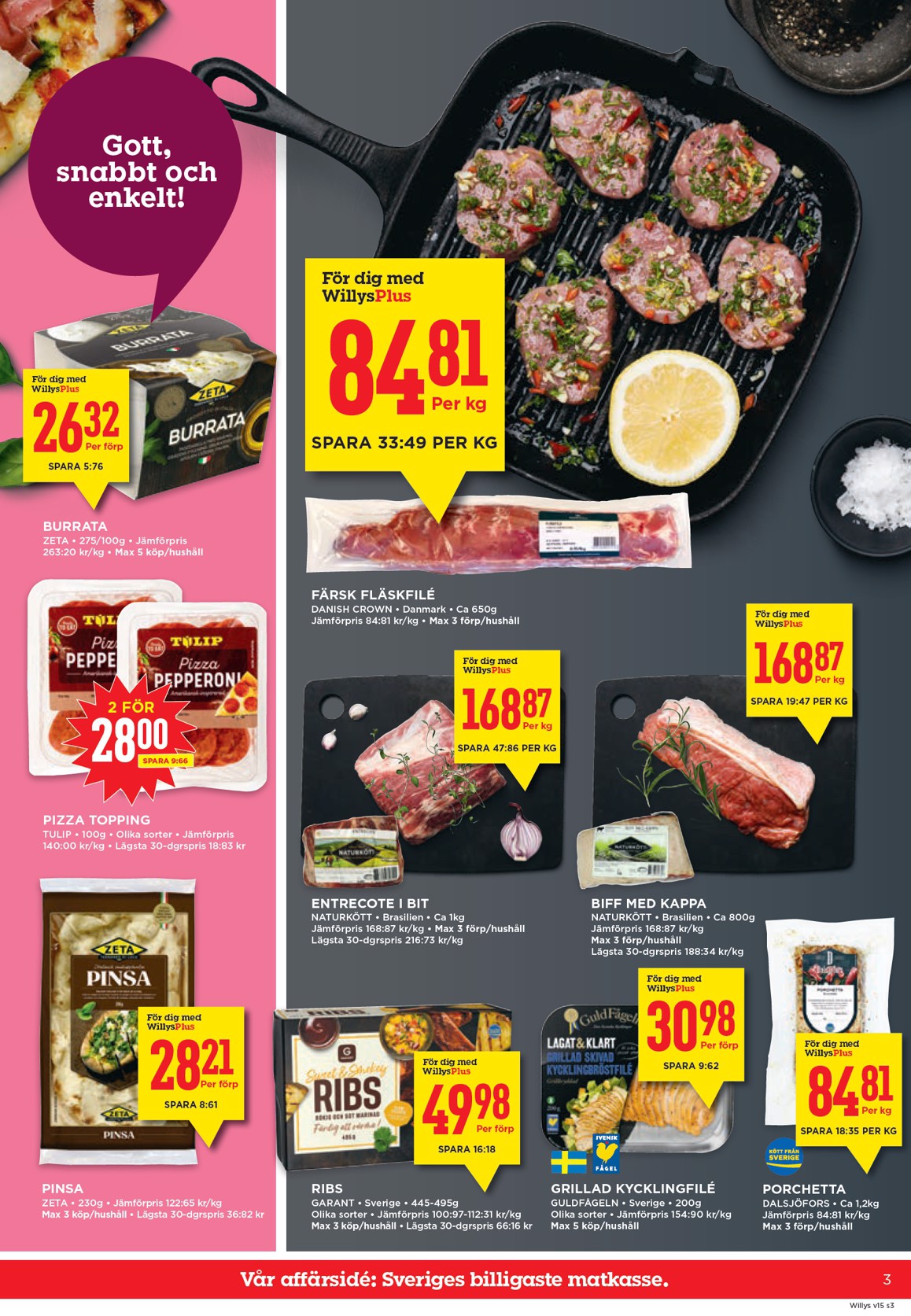 willy-s - Willy's-reklambladet giltigt från 06/04/2026 - 12/04/2026 - page: 3