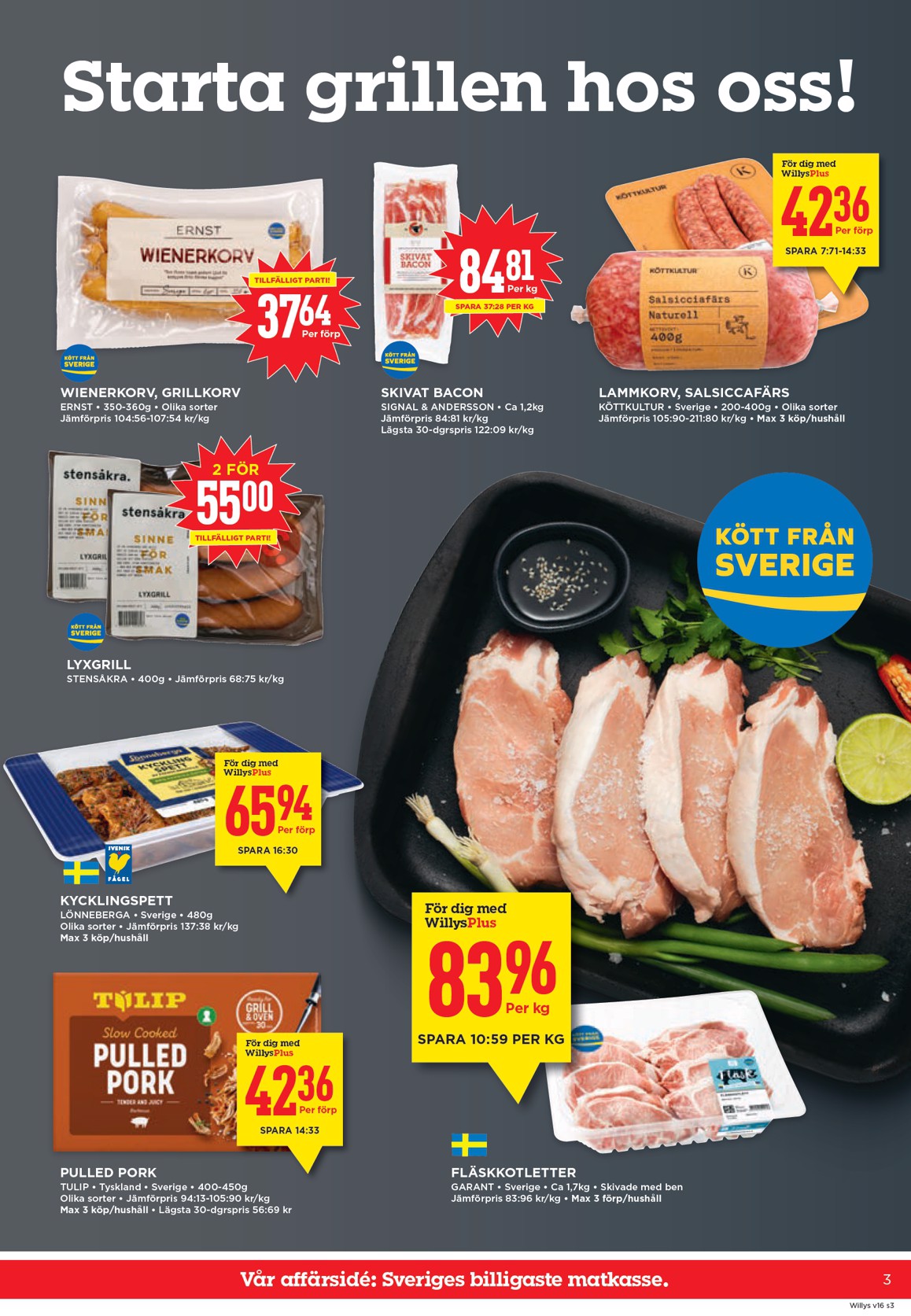 willy-s - Aktuellt Willy's reklamblad giltigt från måndag 13/04/2026 till söndag 19/04/2026 - page: 3