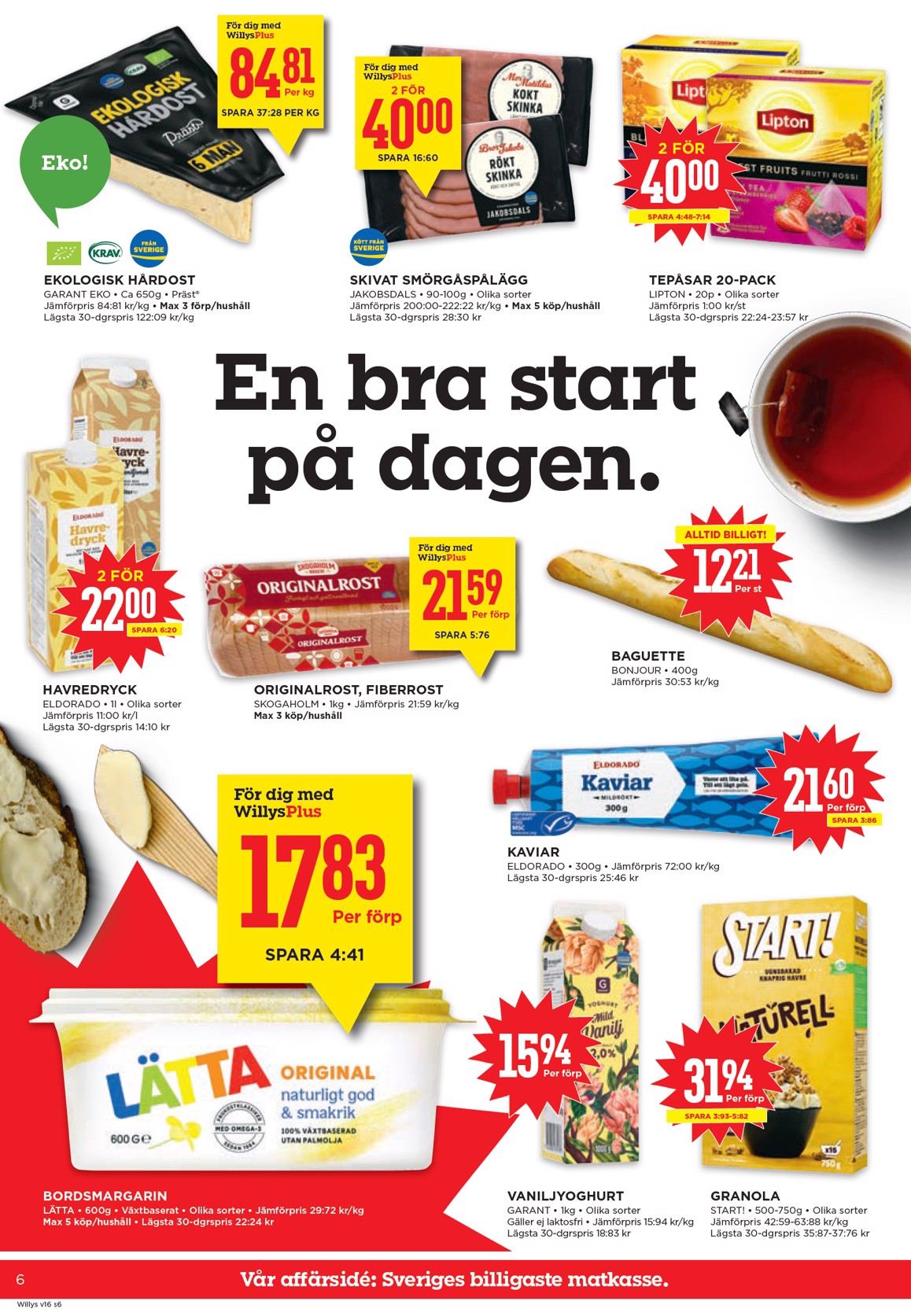 willy-s - Aktuellt Willy's reklamblad giltigt från måndag 13/04/2026 till söndag 19/04/2026 - page: 6
