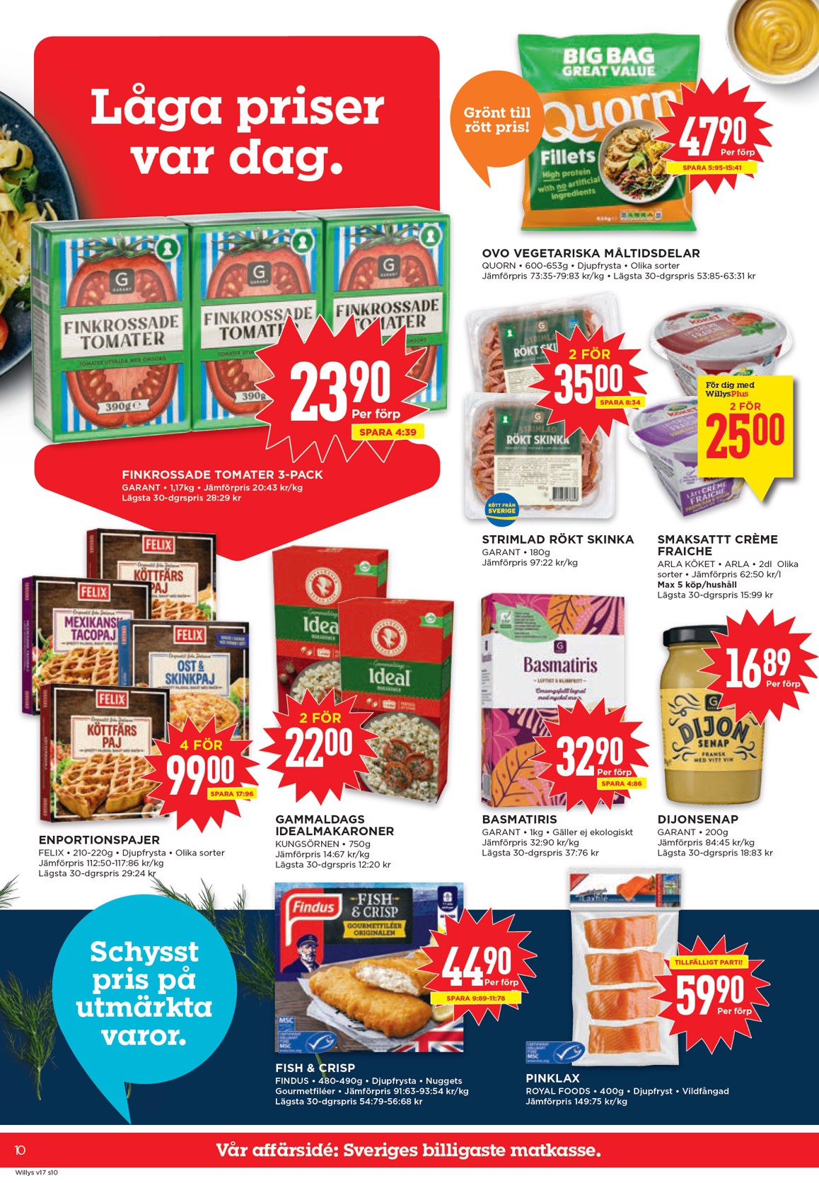 willy-s - Aktuellt Willy's reklamblad giltigt från måndag 20/04/2026 till söndag 26/04/2026 - page: 10