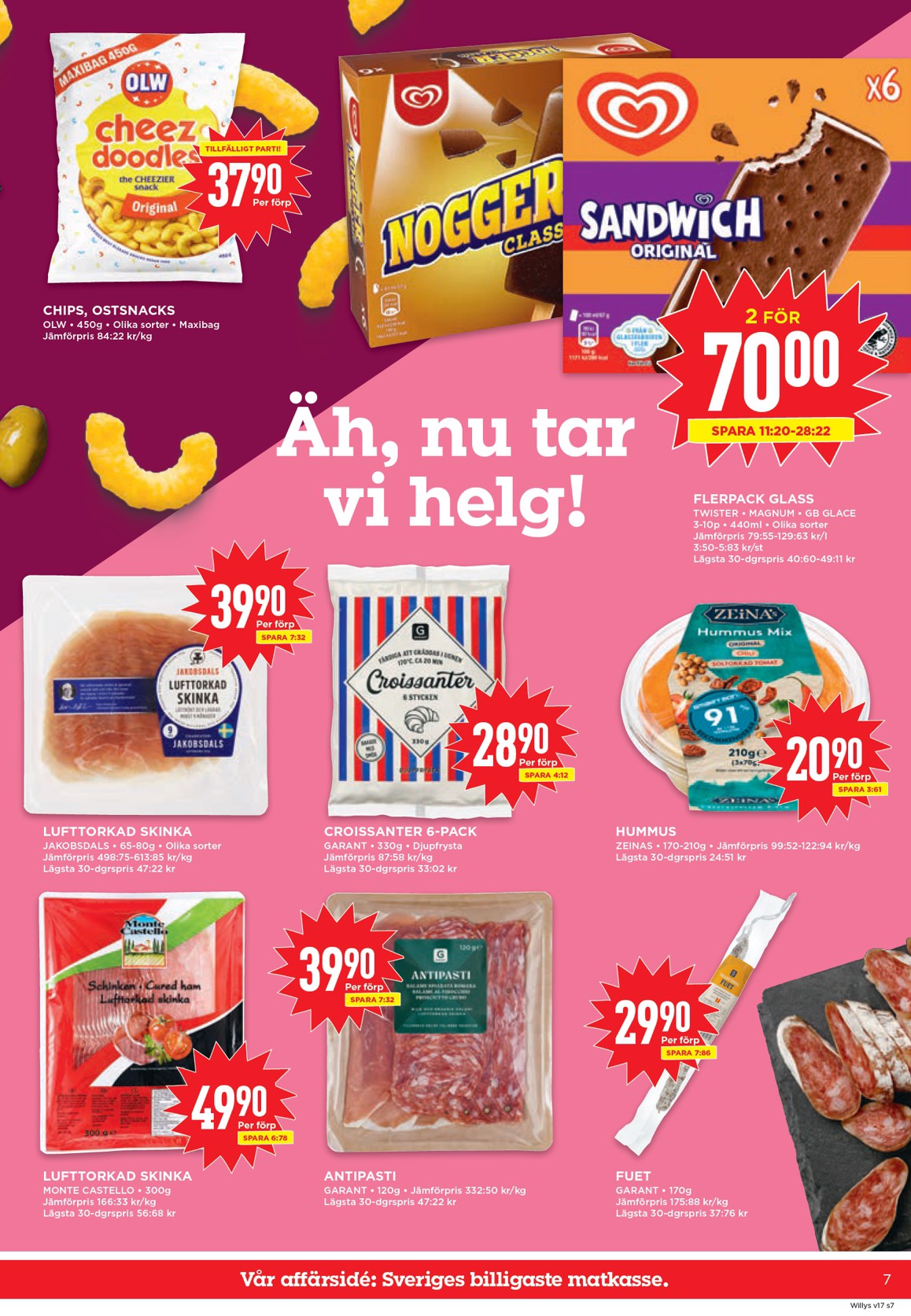 willy-s - Aktuellt Willy's reklamblad giltigt från måndag 20/04/2026 till söndag 26/04/2026 - page: 7