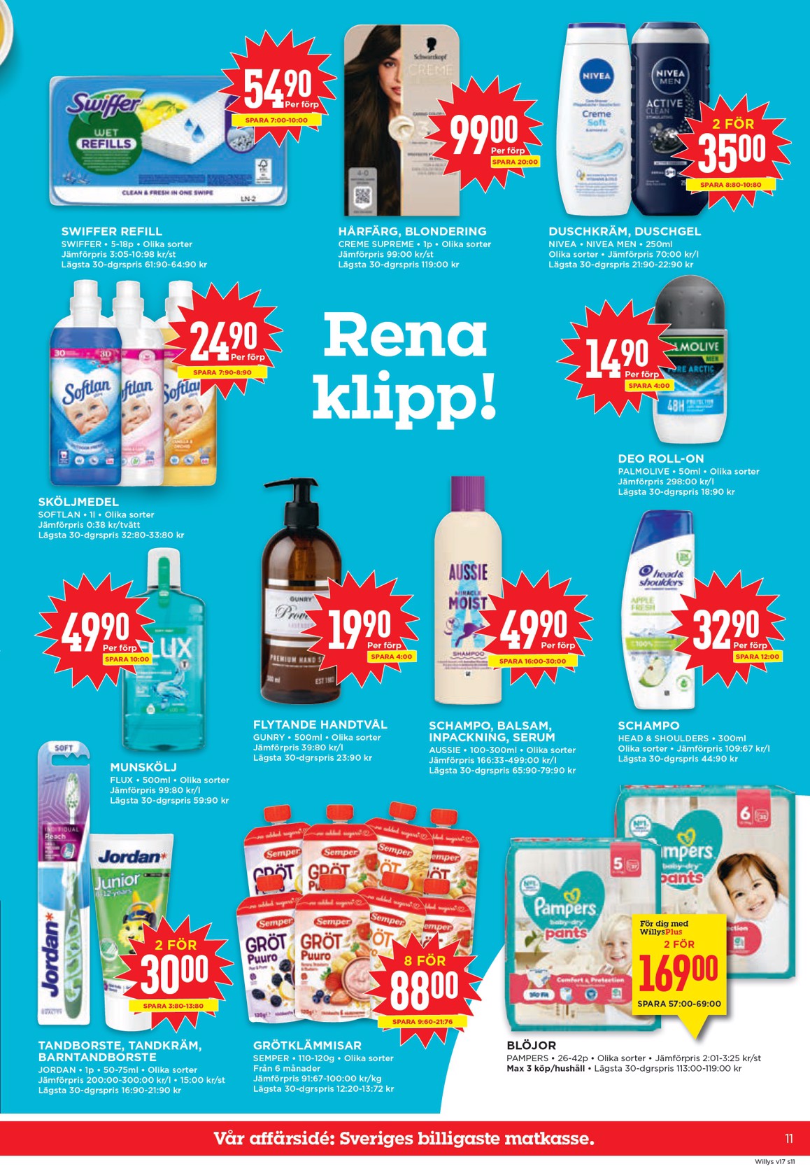 willy-s - Aktuellt Willy's reklamblad giltigt från måndag 20/04/2026 till söndag 26/04/2026 - page: 11