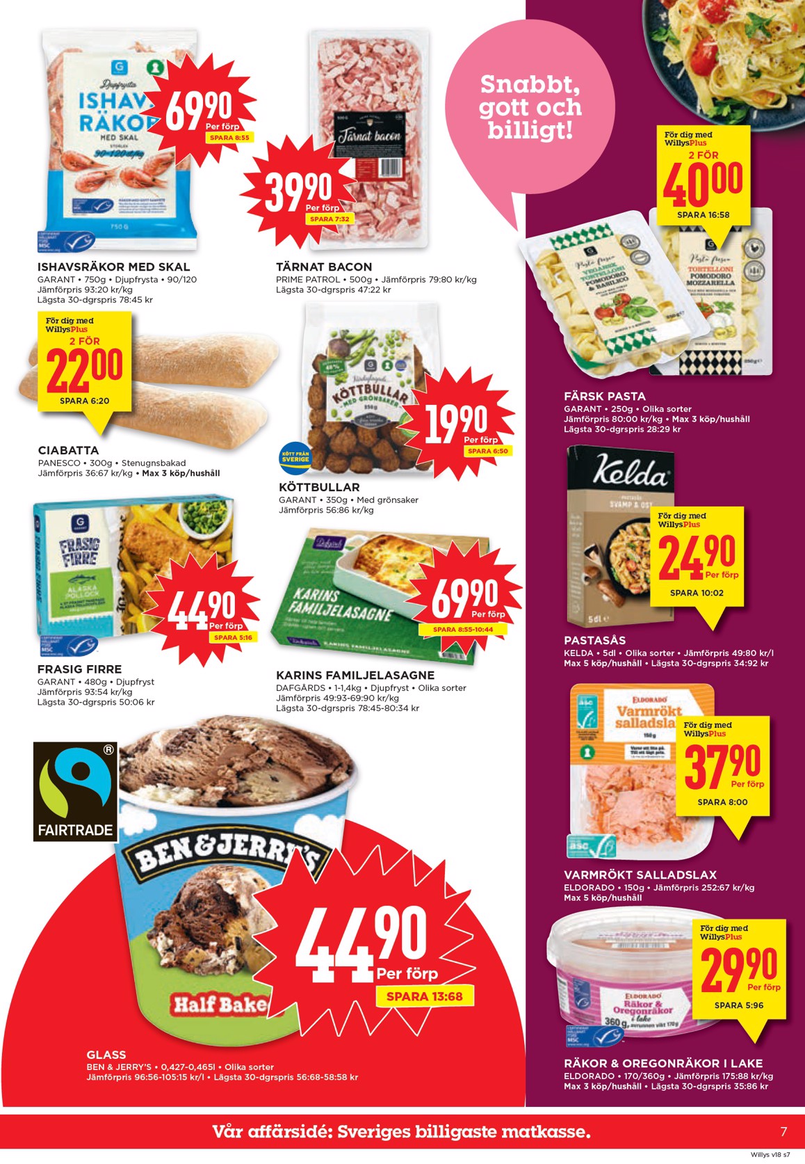 willy-s - Aktuellt Willy's reklamblad giltigt från måndag 27/04/2026 till söndag 03/05/2026 - page: 7