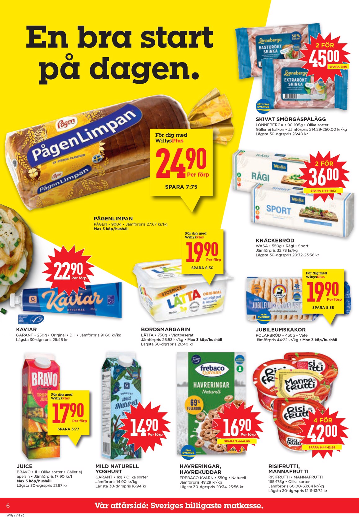 willy-s - Aktuellt Willy's reklamblad giltigt från måndag 27/04/2026 till söndag 03/05/2026 - page: 6