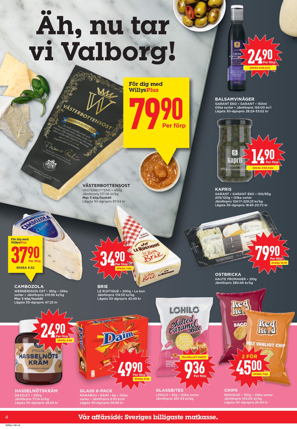 willy-s - Aktuellt Willy's reklamblad giltigt från måndag 27/04/2026 till söndag 03/05/2026 - page: 4