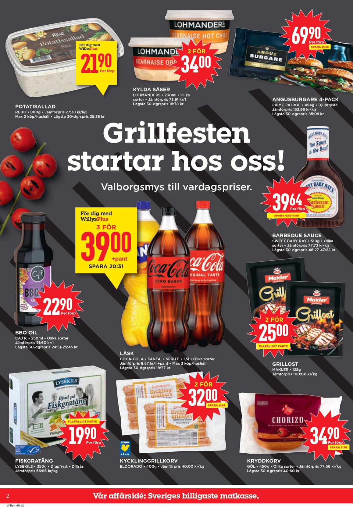 willy-s - Aktuellt Willy's reklamblad giltigt från måndag 27/04/2026 till söndag 03/05/2026 - page: 2