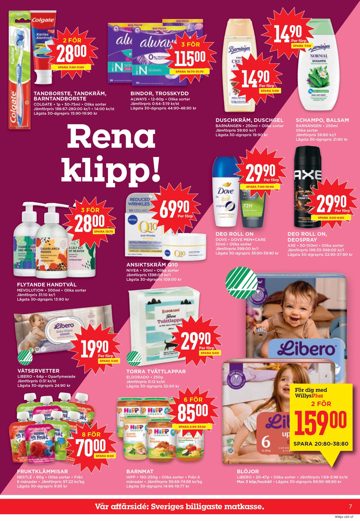 willy-s - Aktuellt Willy's reklamblad giltigt från måndag 11/05/2026 till söndag 17/05/2026 - page: 7