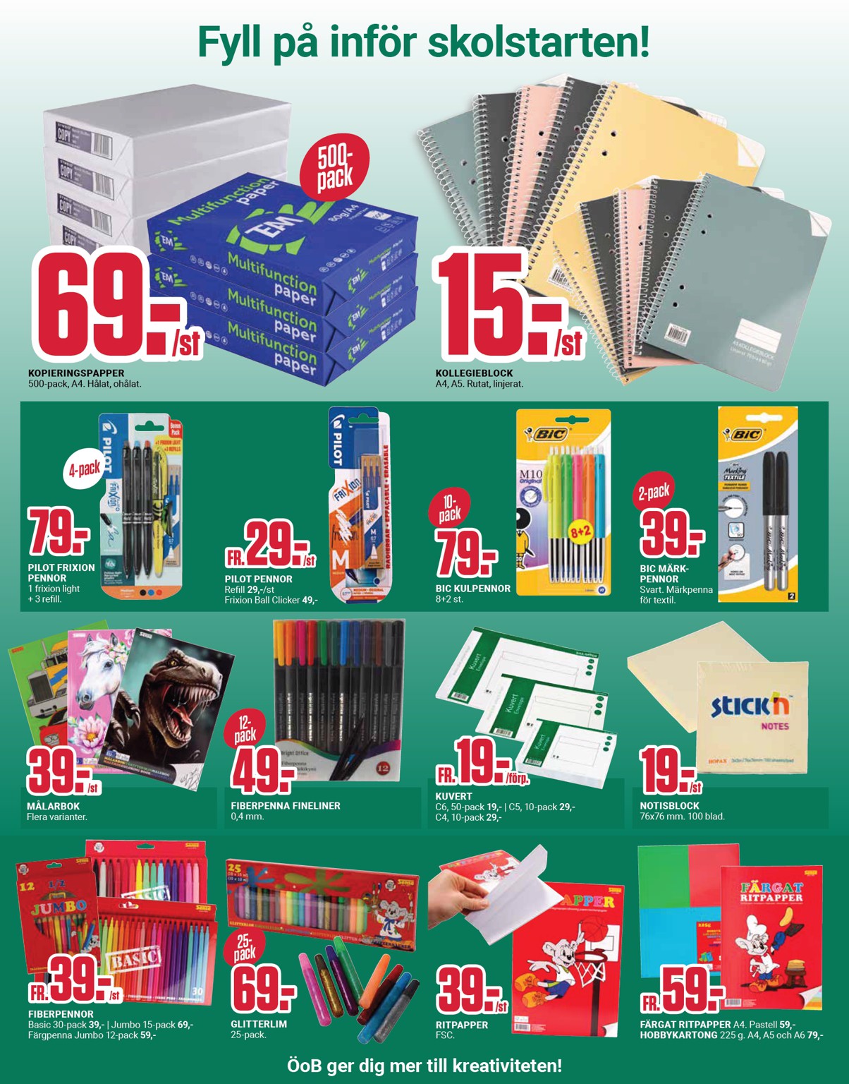 oob - Nytt ÖoB reklamblad från måndag, 10/08/2026 till söndag, 16/08/2026 - page: 9