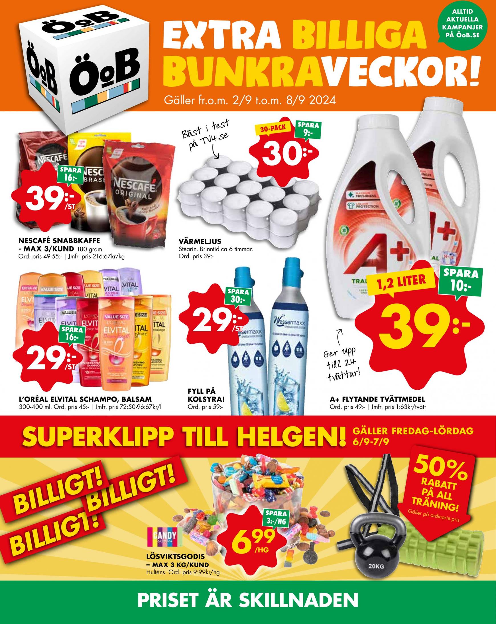 oob - ÖoB-reklambladet giltigt från 02.09. - 08.09.