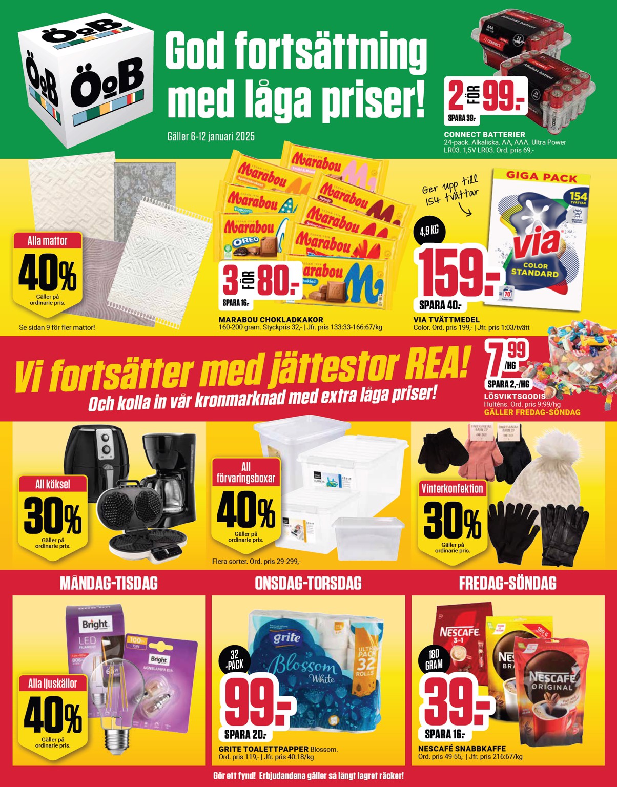 oob - ÖoB-reklambladet giltigt från 06/01 - 12/01