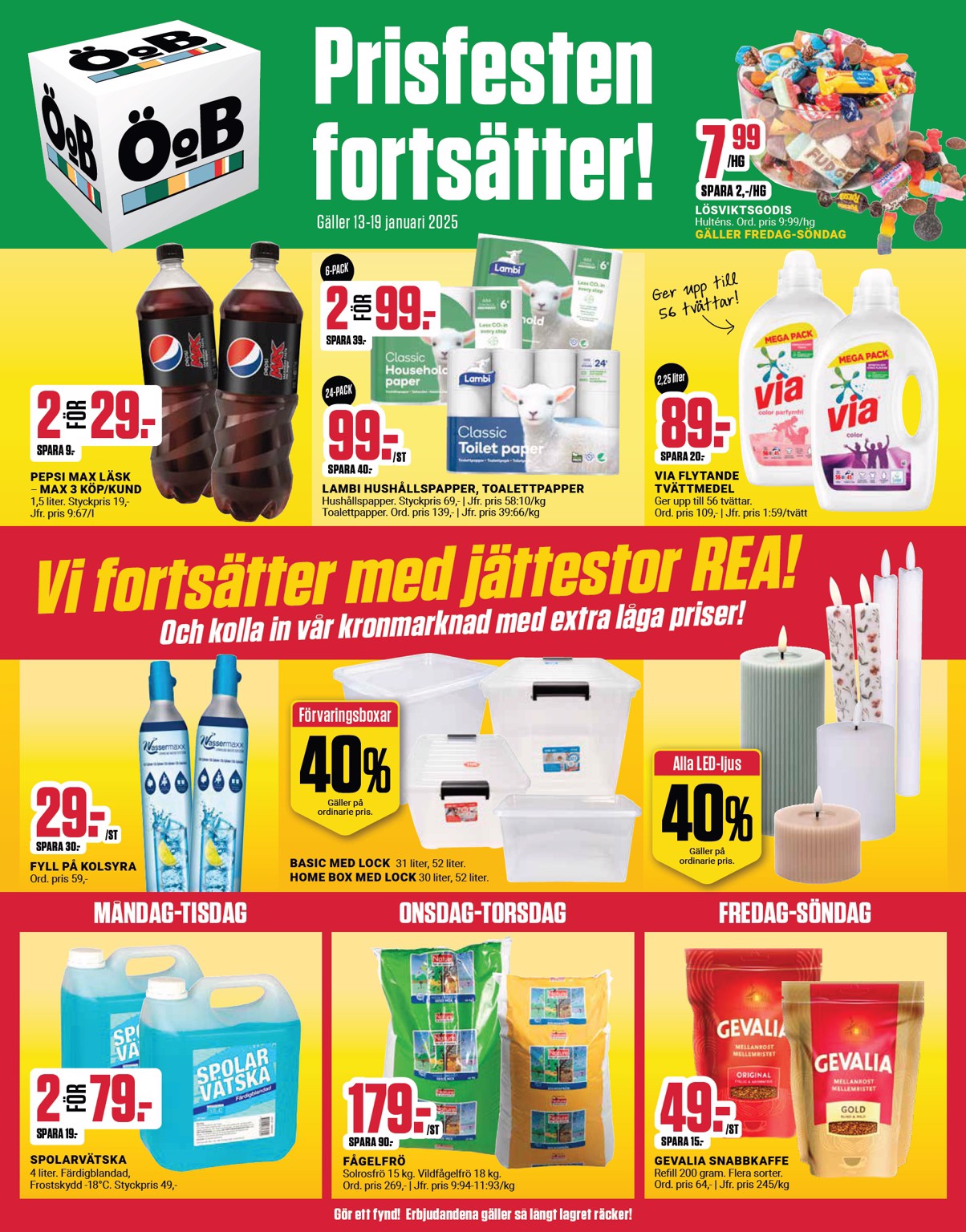 oob - ÖoB-reklambladet giltigt från 13/01 - 19/01