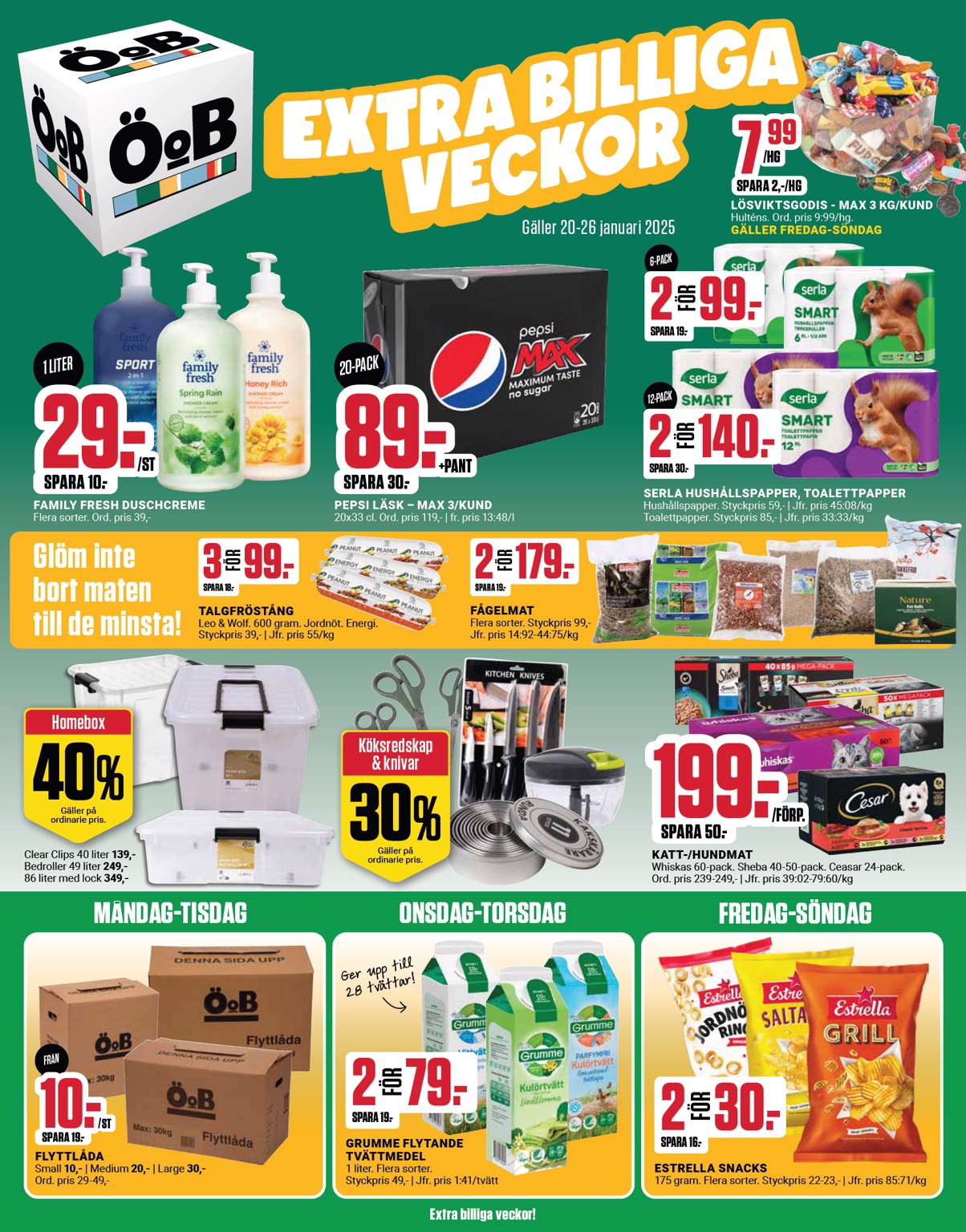 oob - ÖoB-reklambladet giltigt från 20/01 - 26/01