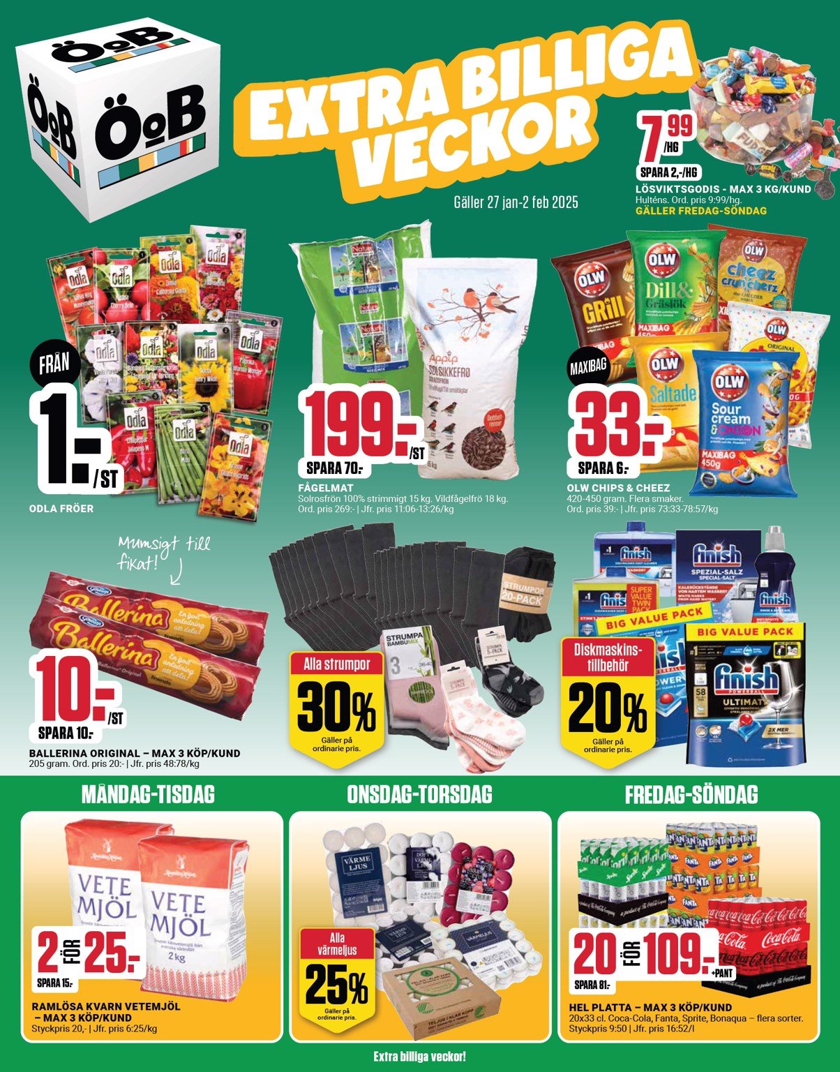 oob - ÖoB-reklambladet giltigt från 27/01 - 02/02