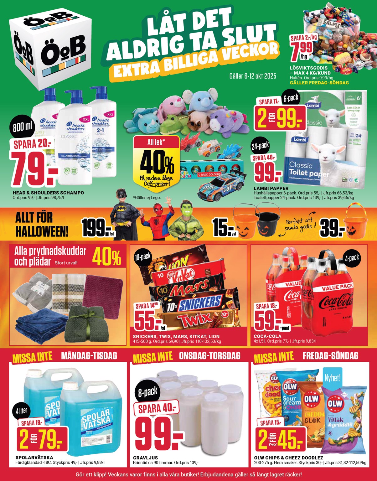 oob - ÖoB-reklambladet giltigt från 06/10 - 12/10