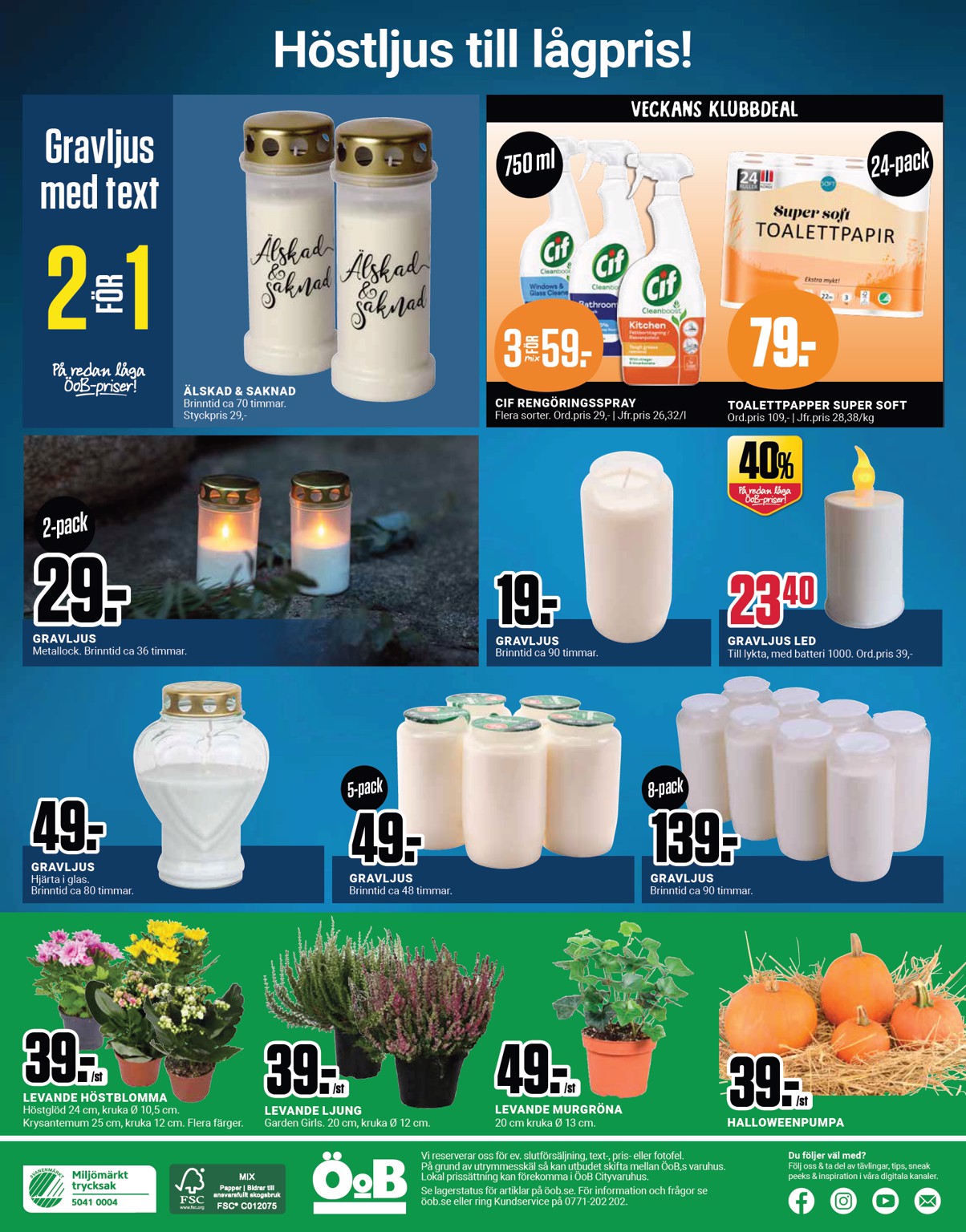 oob - ÖoB-reklambladet giltigt från 13/10 - 19/10 - page: 12