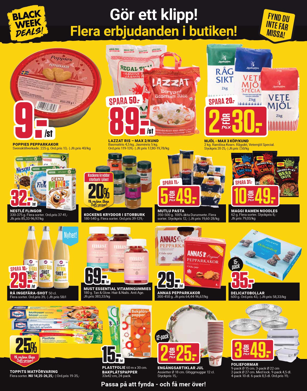 oob - ÖoB-reklambladet giltigt från 24/11 - 30/11 - page: 3