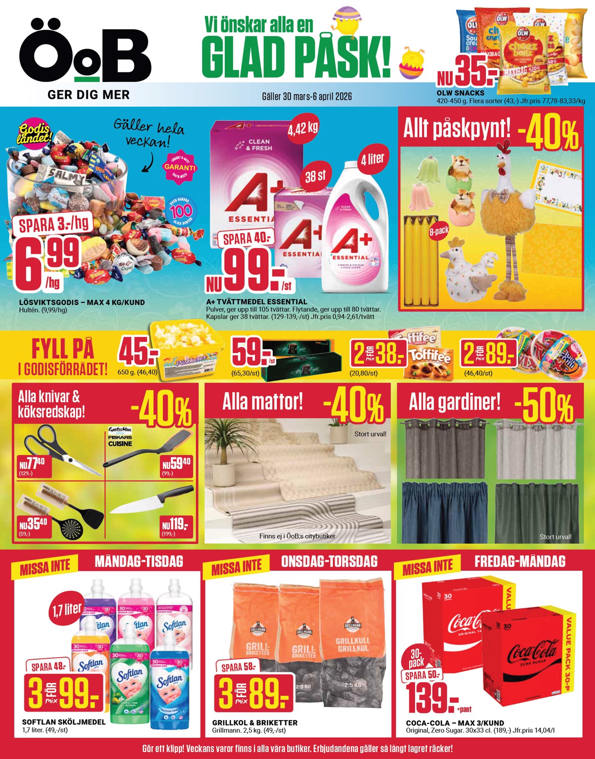 oob - ÖoB-reklambladet giltigt från 30/03/2026 - 05/04/2026