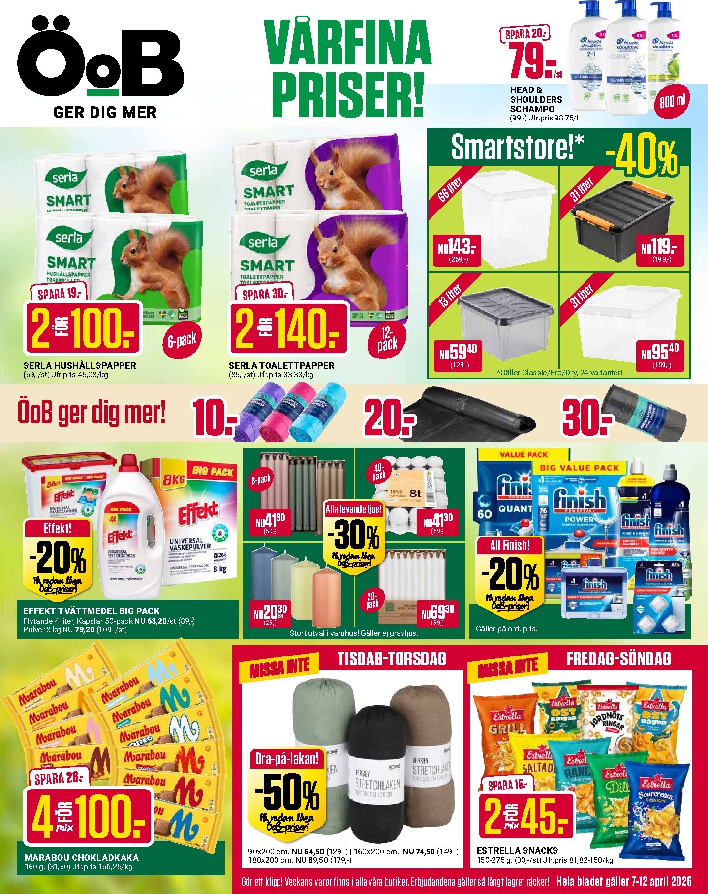 oob - ÖoB-reklambladet giltigt från 07/04/2026 - 12/04/2026