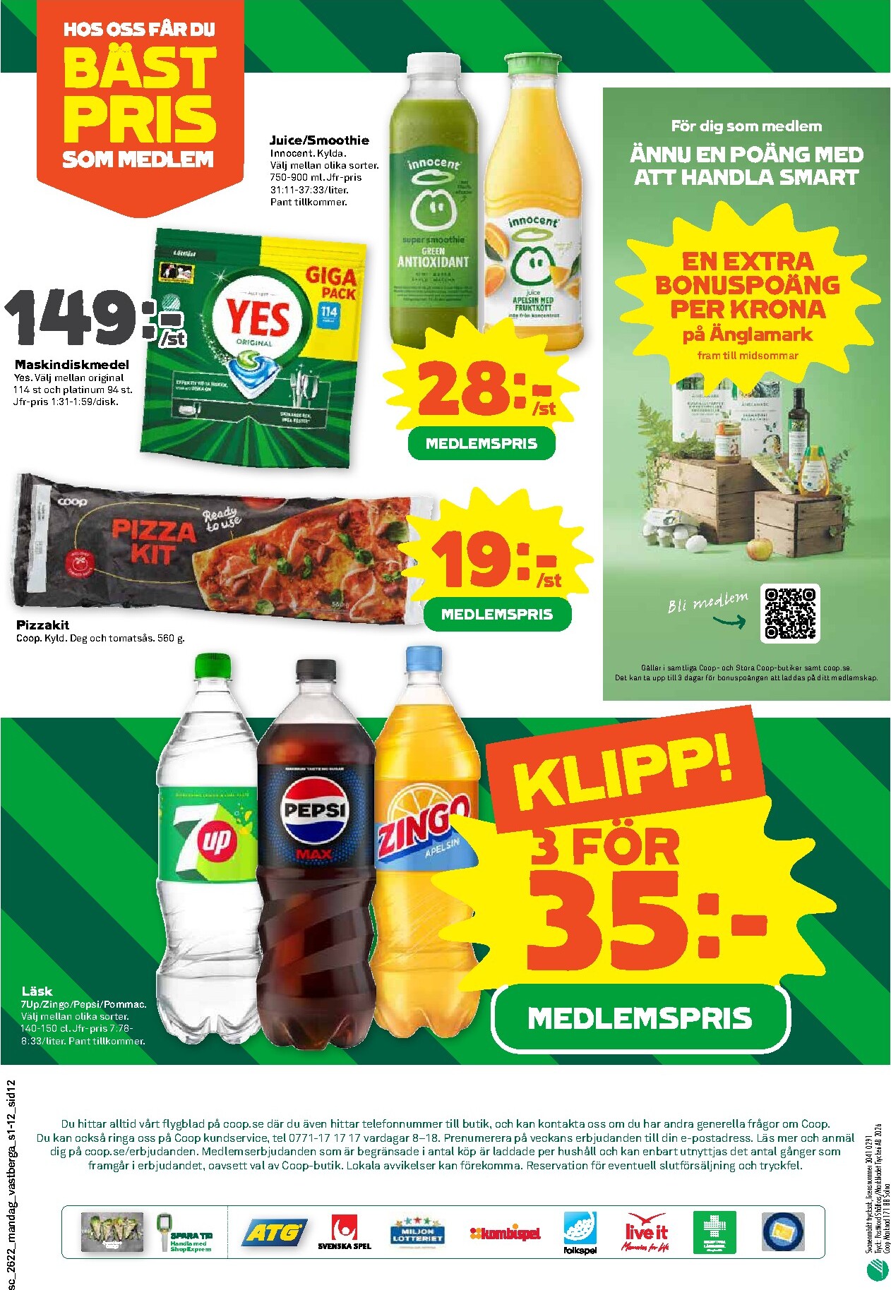 coop - Nytt Stora Coop reklamblad från måndag, 25/05/2026 till söndag, 31/05/2026 - page: 12