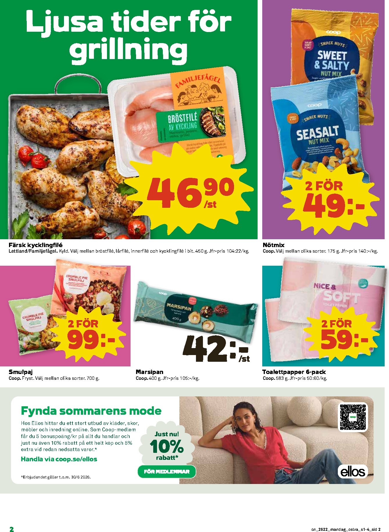 coop - Nytt Coop reklamblad från måndag, 25/05/2026 till söndag, 31/05/2026 - page: 2