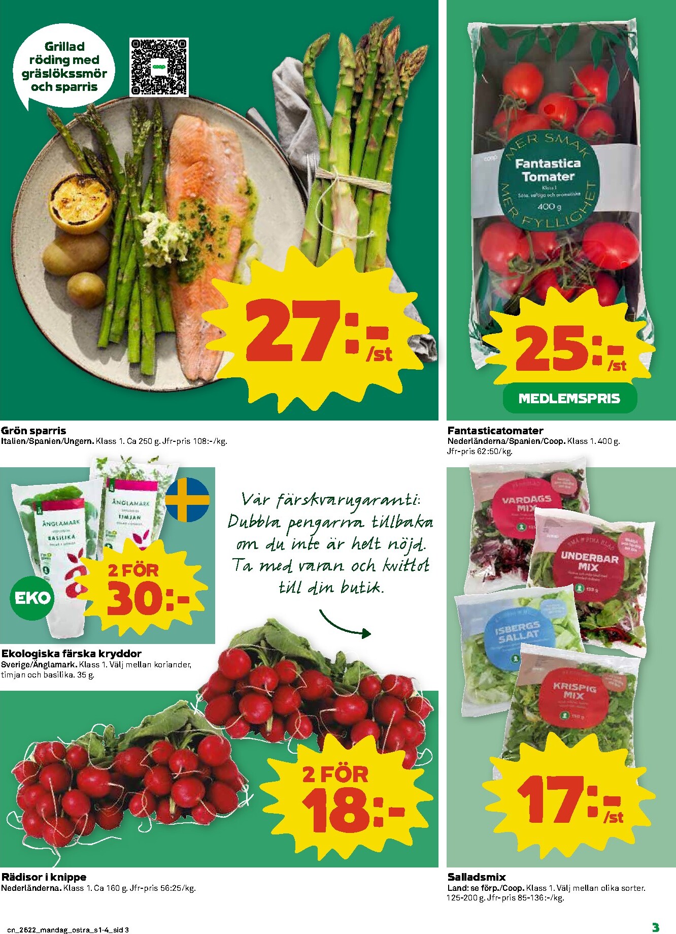 coop - Nytt Coop reklamblad från måndag, 25/05/2026 till söndag, 31/05/2026 - page: 3