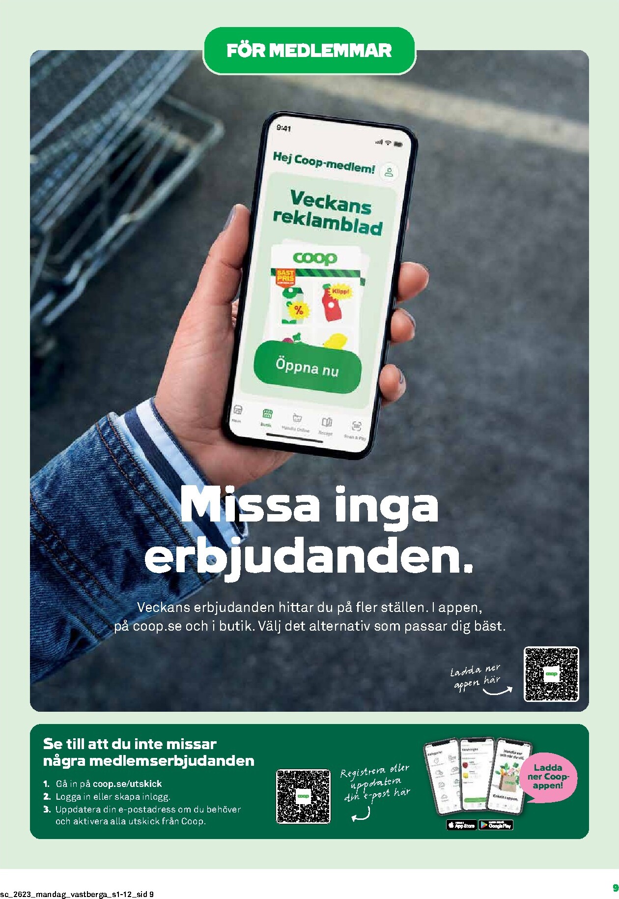 coop - Nytt Stora Coop reklamblad från måndag, 01/06/2026 till söndag, 07/06/2026 - page: 9