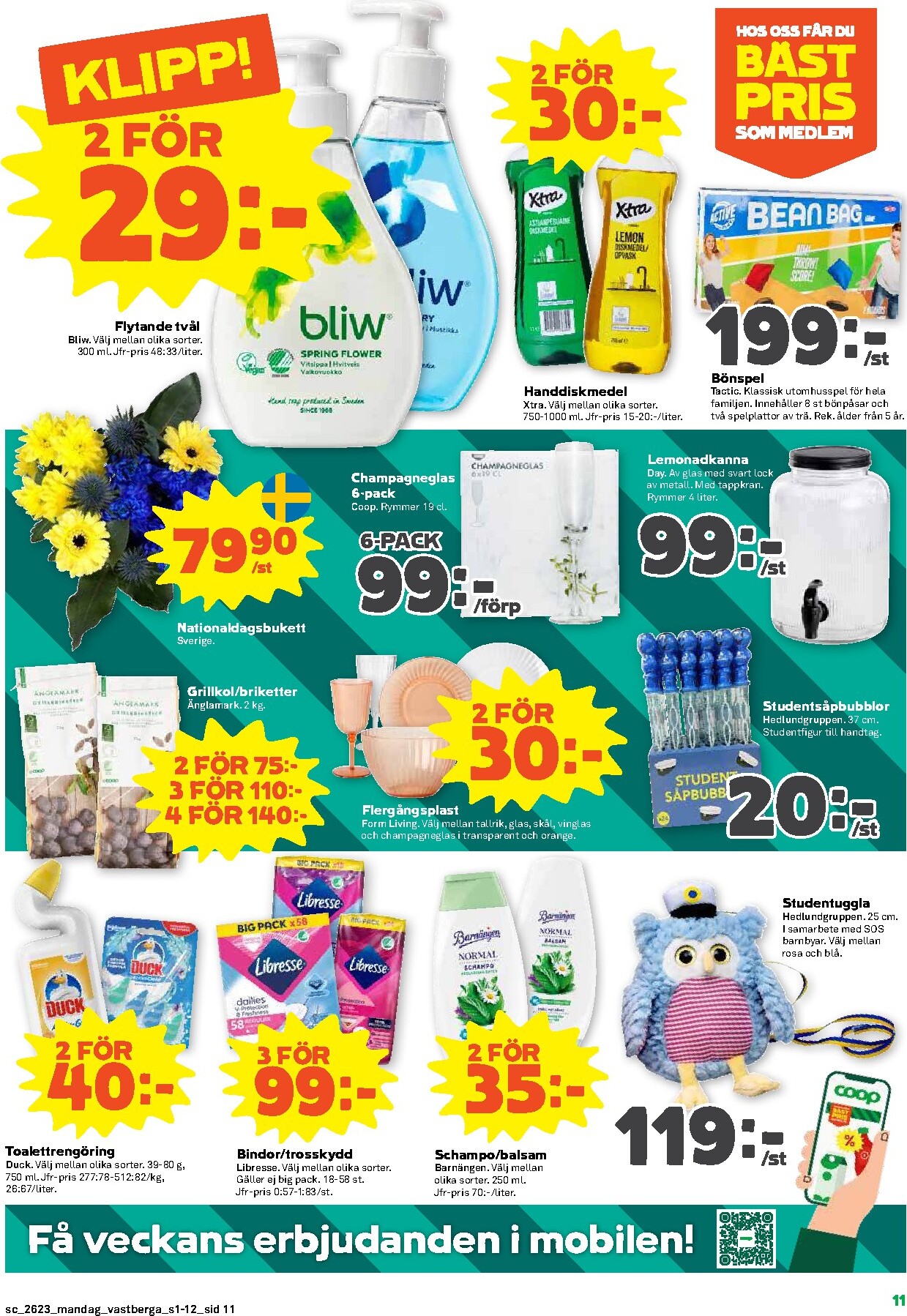 coop - Nytt Stora Coop reklamblad från måndag, 01/06/2026 till söndag, 07/06/2026 - page: 11