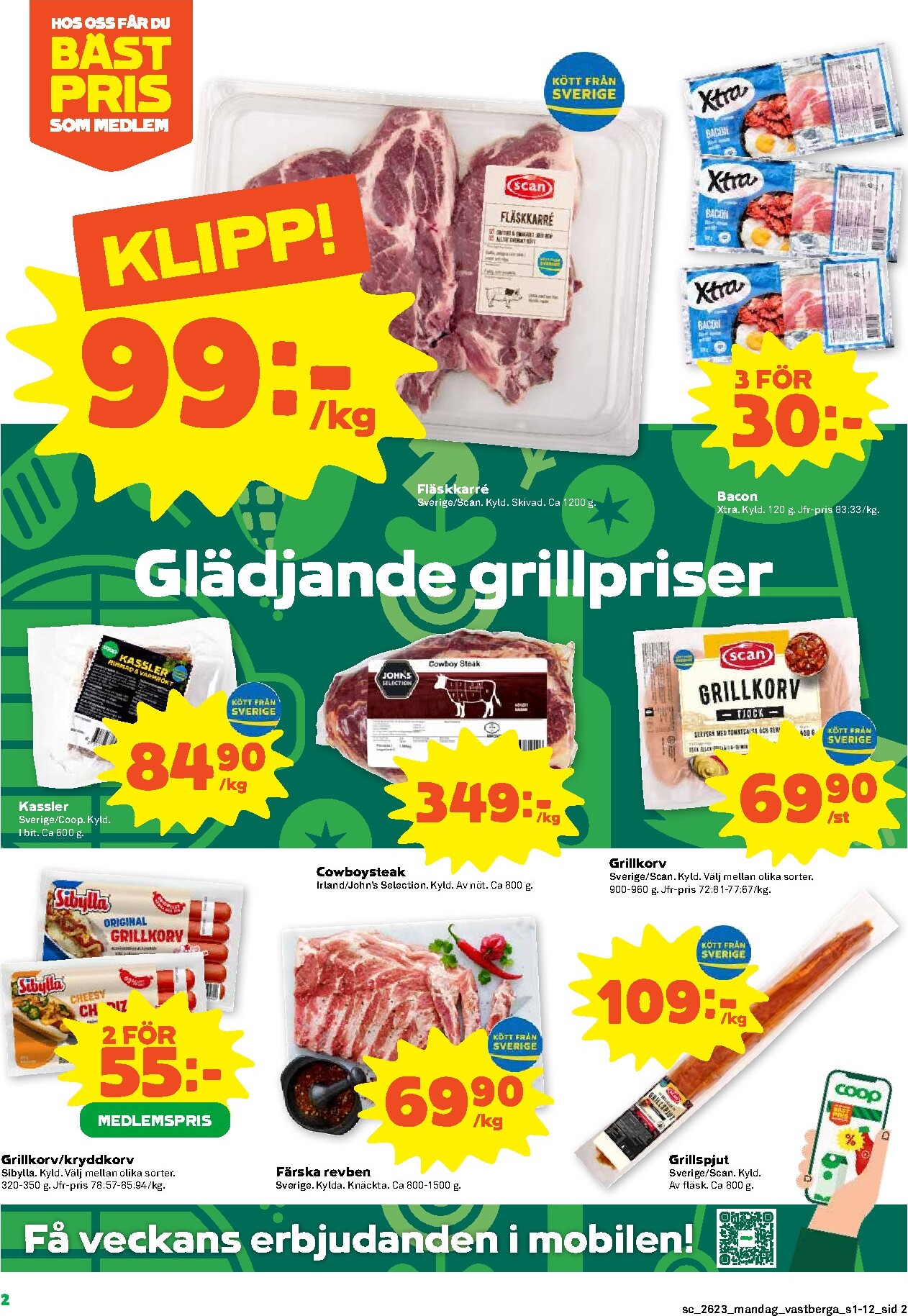 coop - Nytt Stora Coop reklamblad från måndag, 01/06/2026 till söndag, 07/06/2026 - page: 2