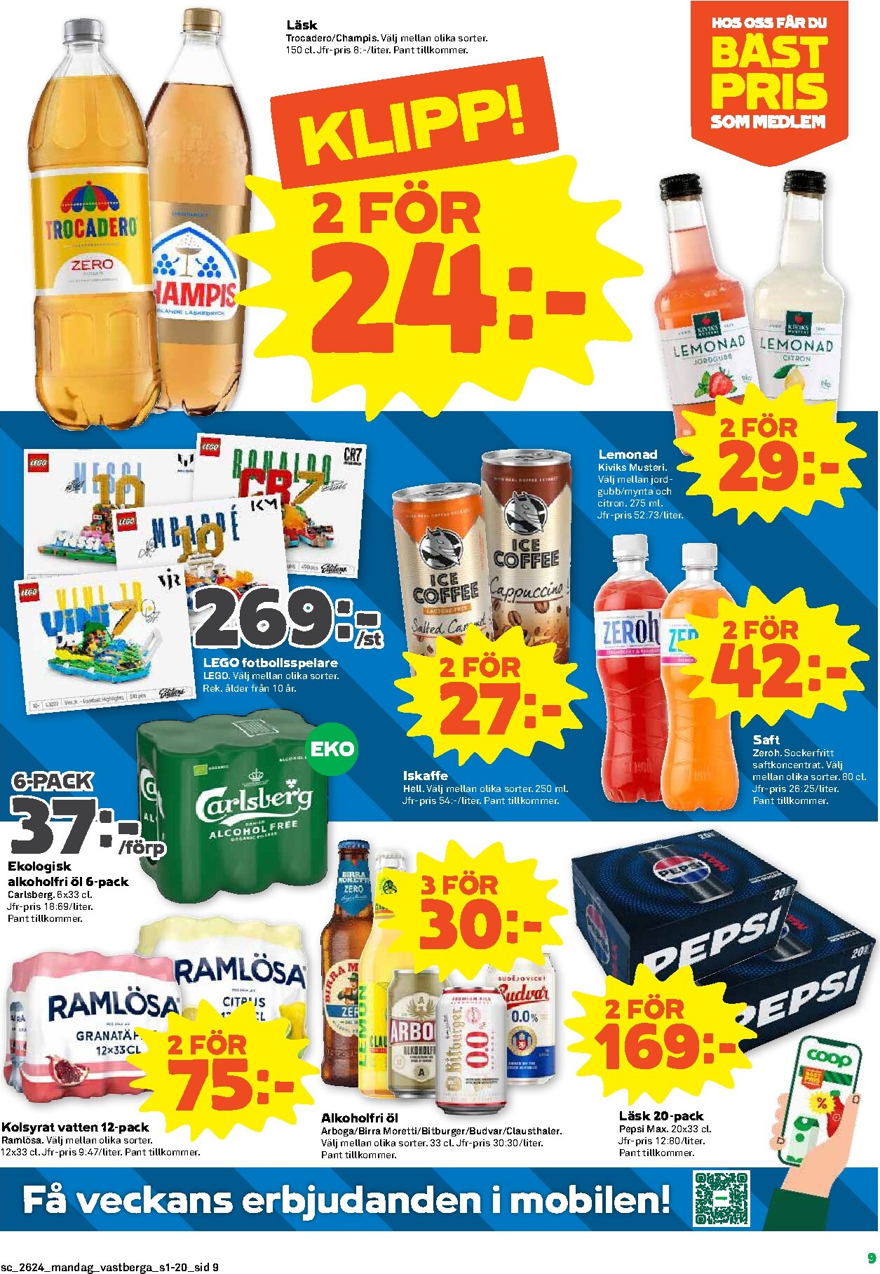 coop - Nytt Stora Coop reklamblad från måndag, 08/06/2026 till söndag, 14/06/2026 - page: 9