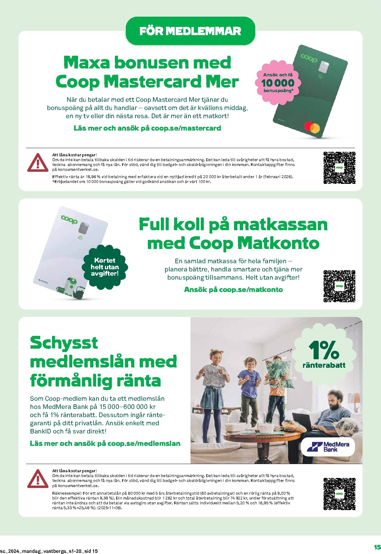 coop - Nytt Stora Coop reklamblad från måndag, 08/06/2026 till söndag, 14/06/2026 - page: 15