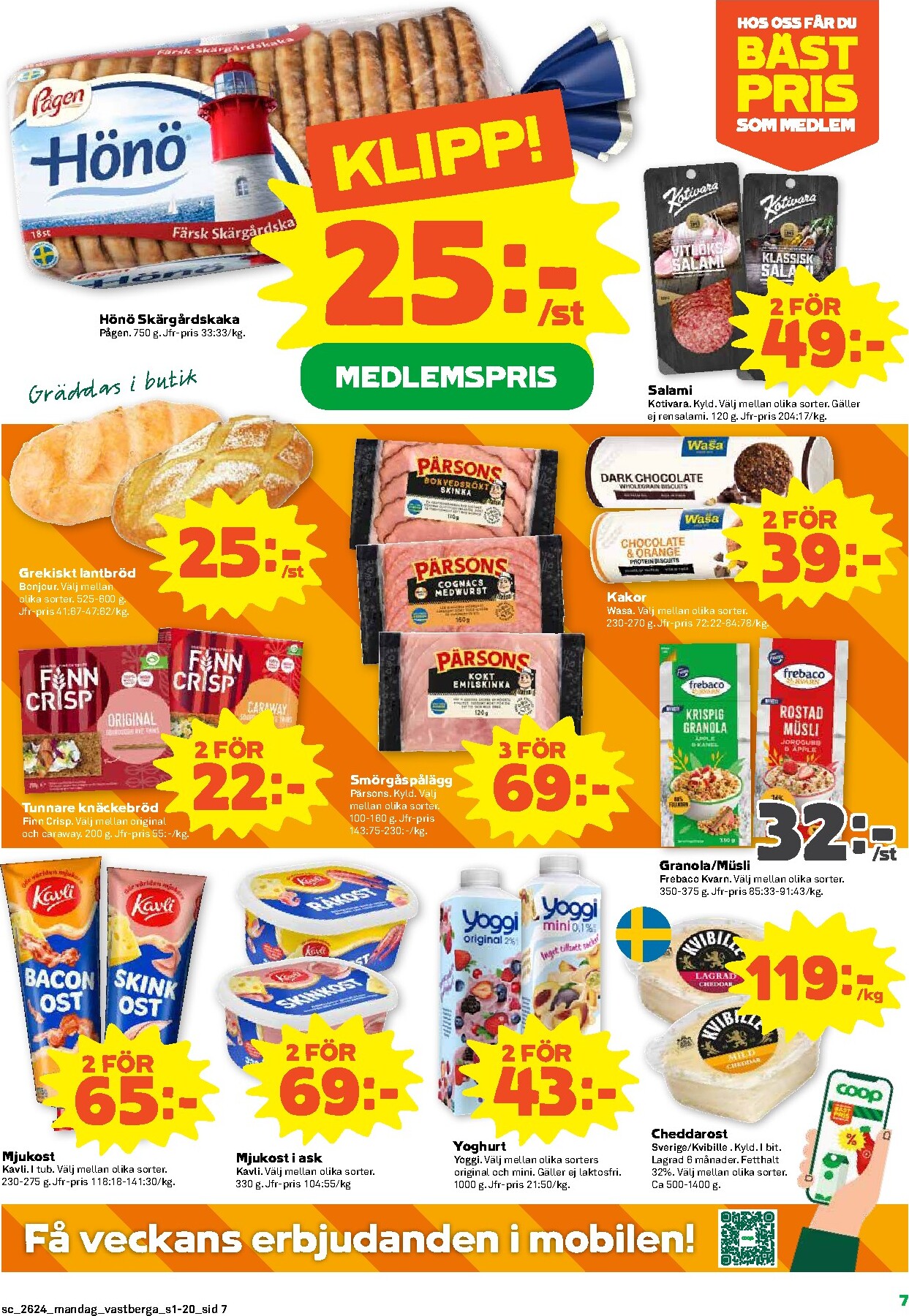 coop - Nytt Stora Coop reklamblad från måndag, 08/06/2026 till söndag, 14/06/2026 - page: 7