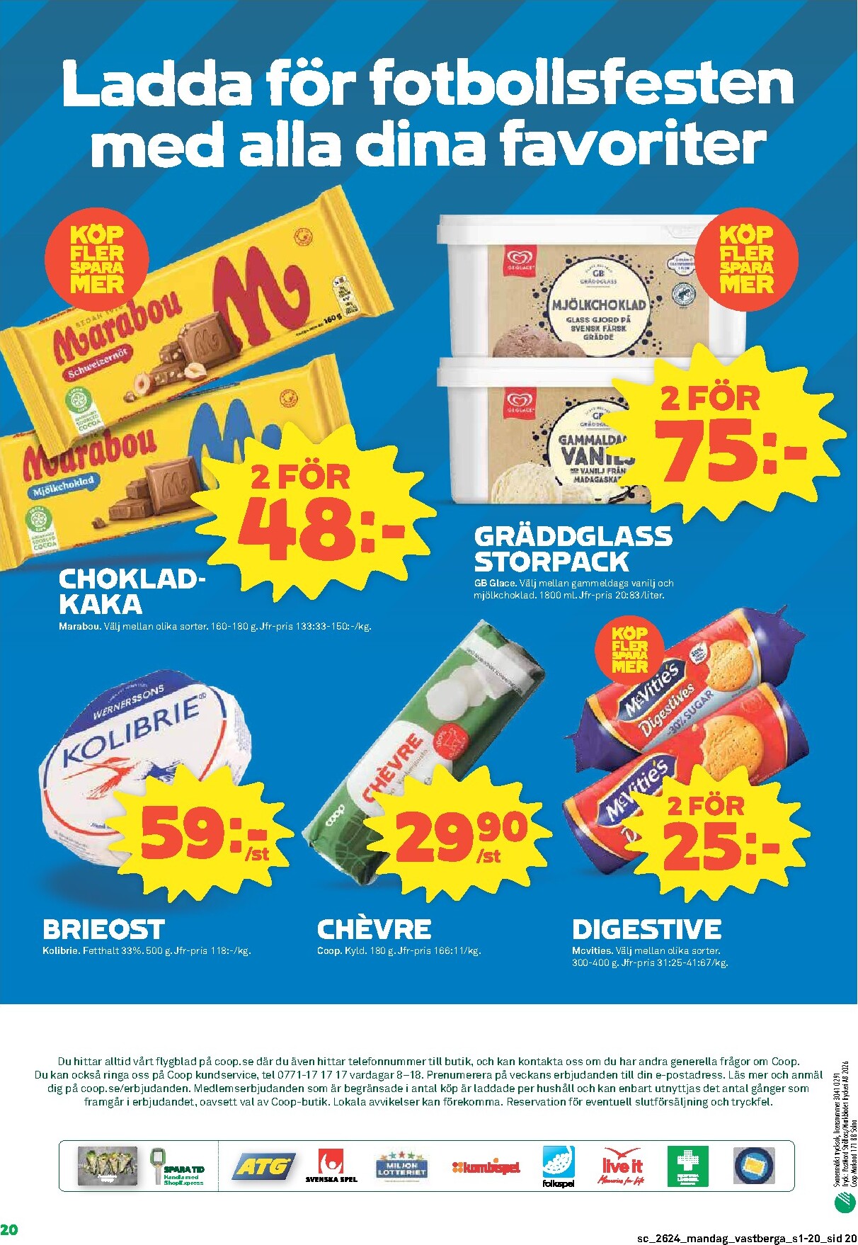 coop - Nytt Stora Coop reklamblad från måndag, 08/06/2026 till söndag, 14/06/2026 - page: 20
