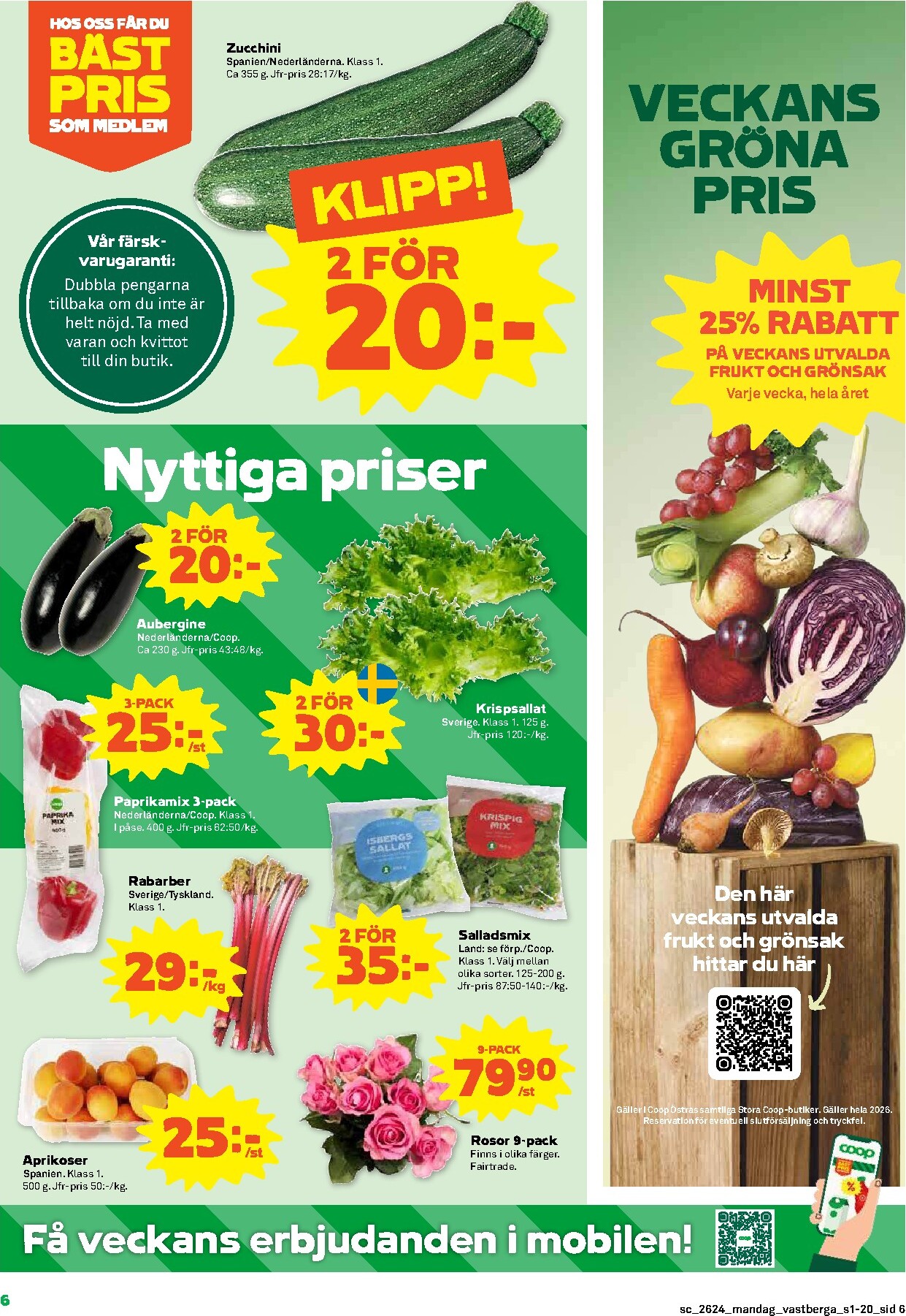 coop - Nytt Stora Coop reklamblad från måndag, 08/06/2026 till söndag, 14/06/2026 - page: 6