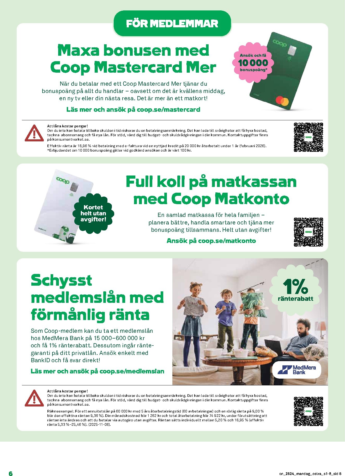coop - Nytt Coop reklamblad från måndag, 08/06/2026 till söndag, 14/06/2026 - page: 6