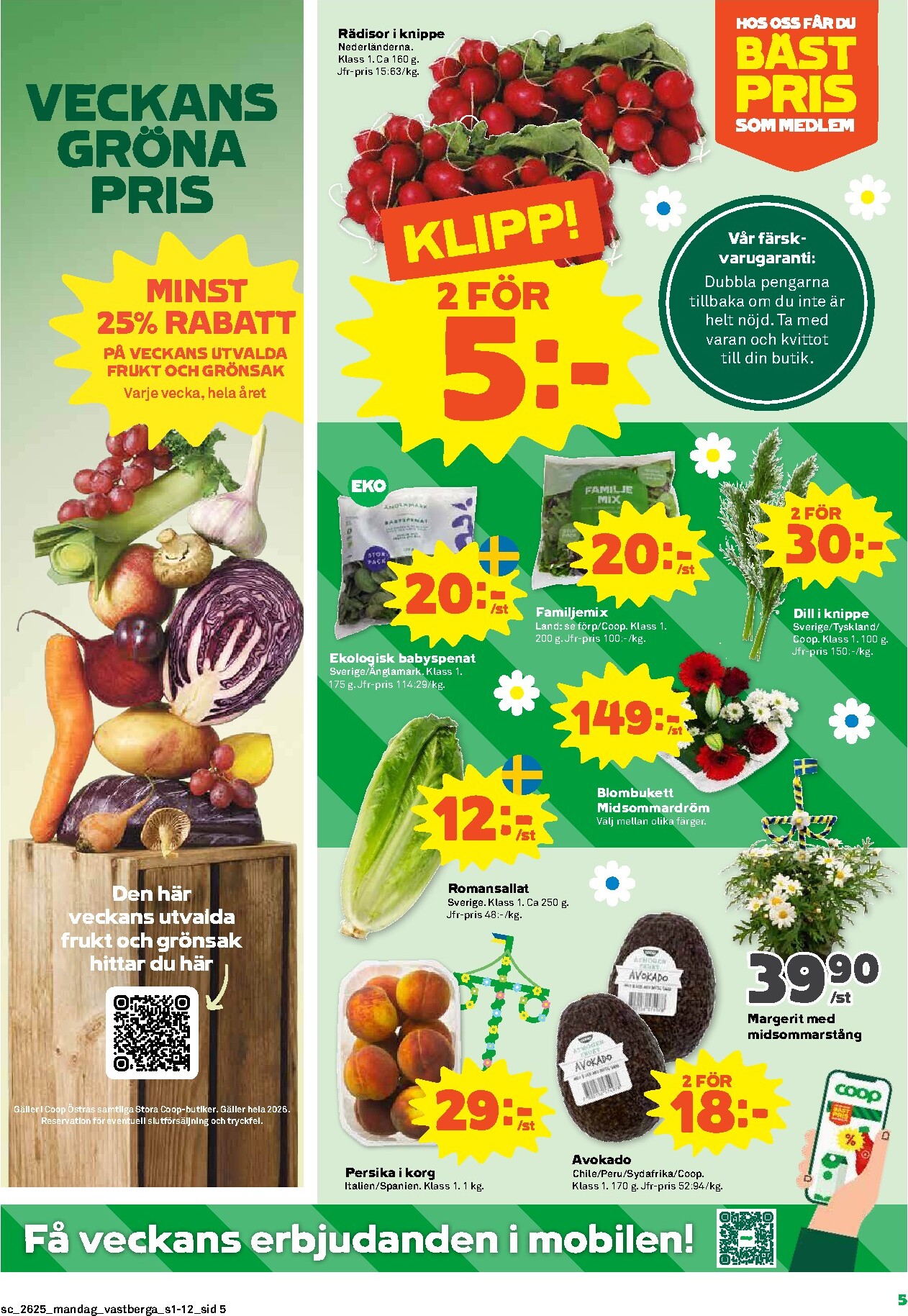 coop - Nytt Stora Coop reklamblad från måndag, 15/06/2026 till söndag, 21/06/2026 - page: 5