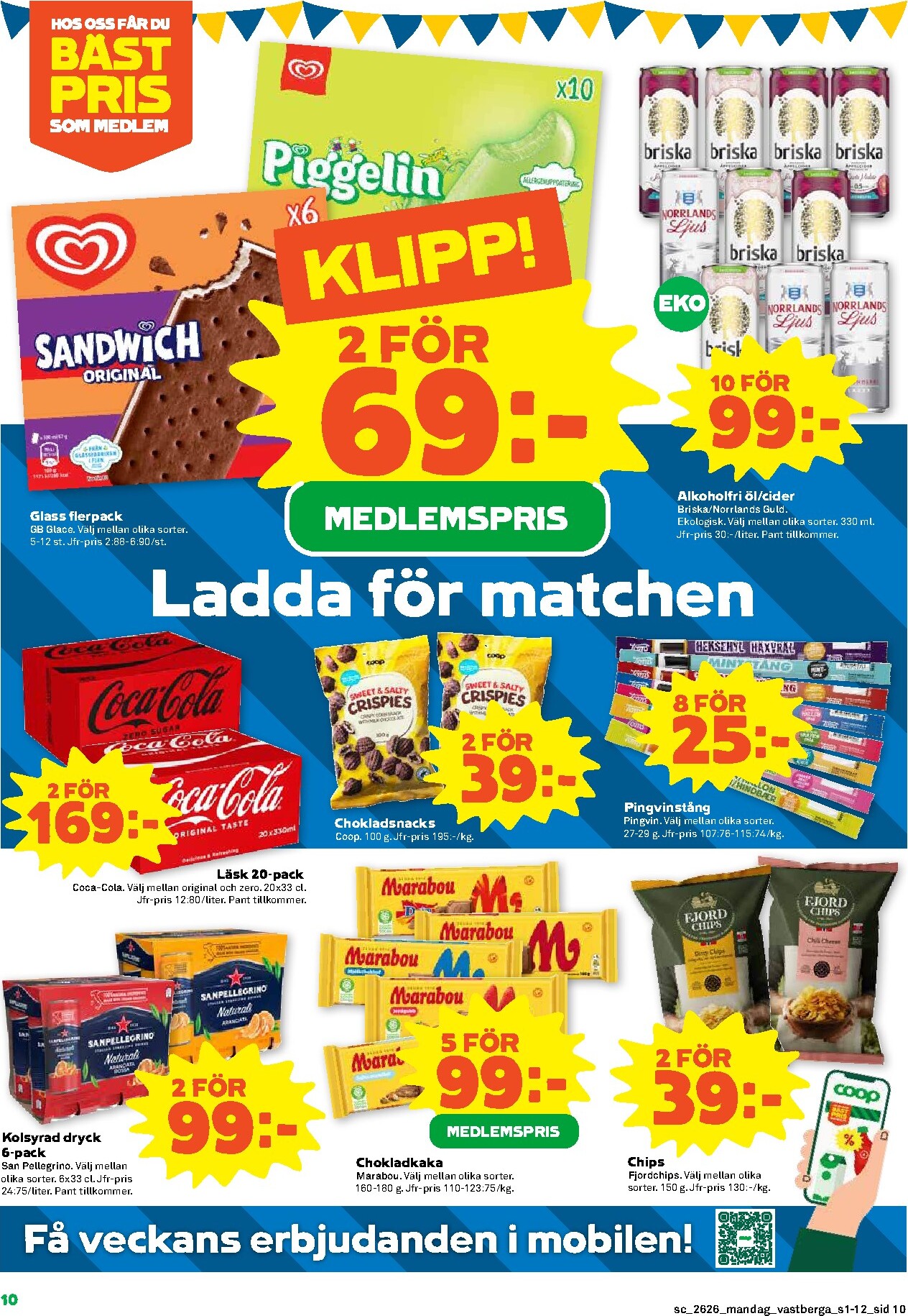 coop - Nytt Stora Coop reklamblad från måndag, 22/06/2026 till söndag, 28/06/2026 - page: 10