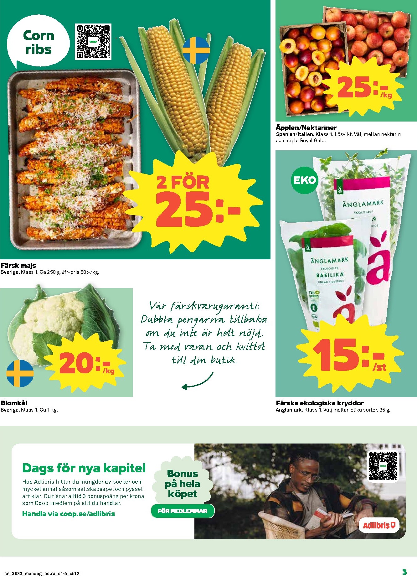 coop - Nytt Coop reklamblad från måndag, 10/08/2026 till söndag, 16/08/2026 - page: 3