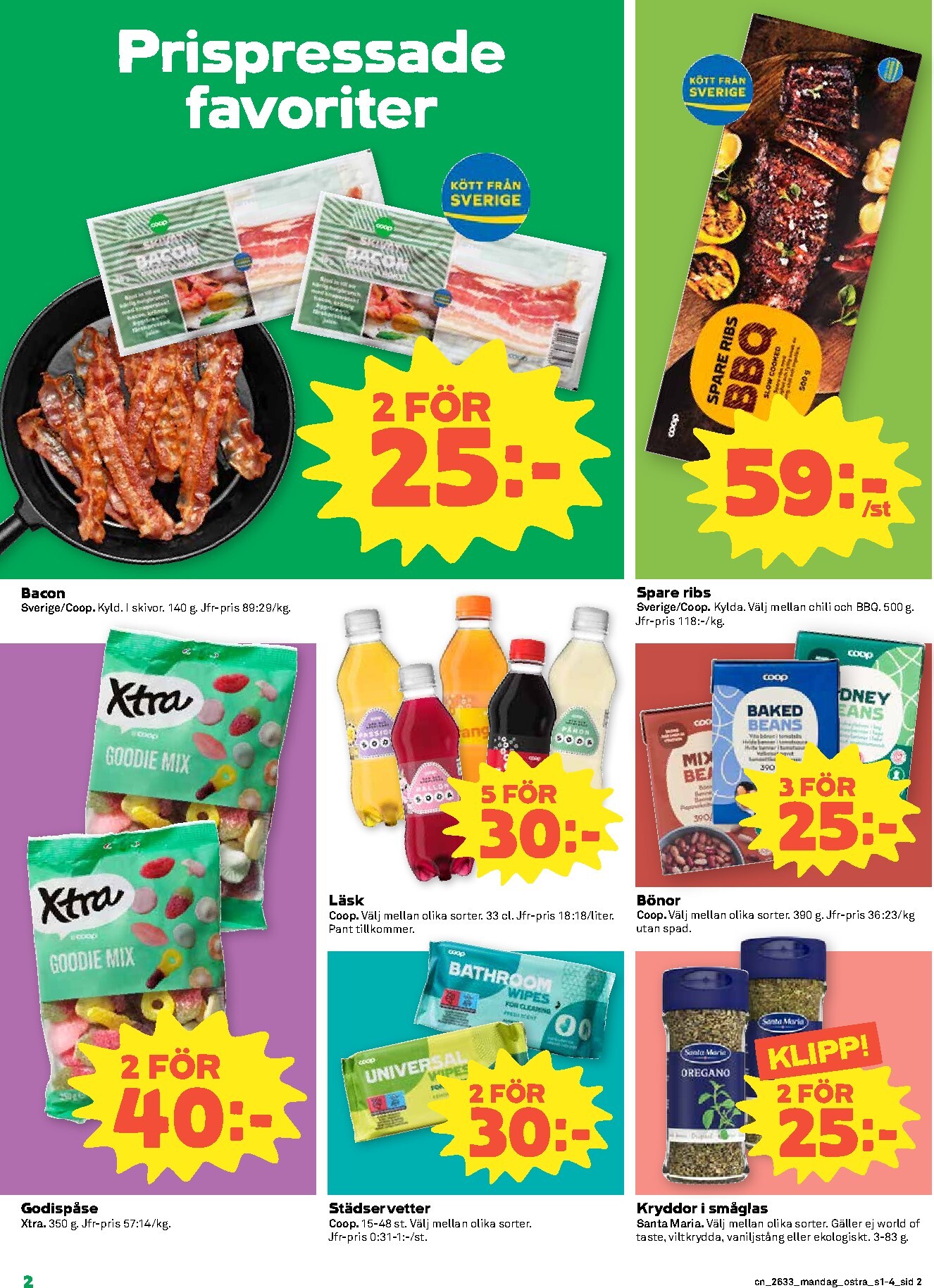 coop - Nytt Coop reklamblad från måndag, 10/08/2026 till söndag, 16/08/2026 - page: 2
