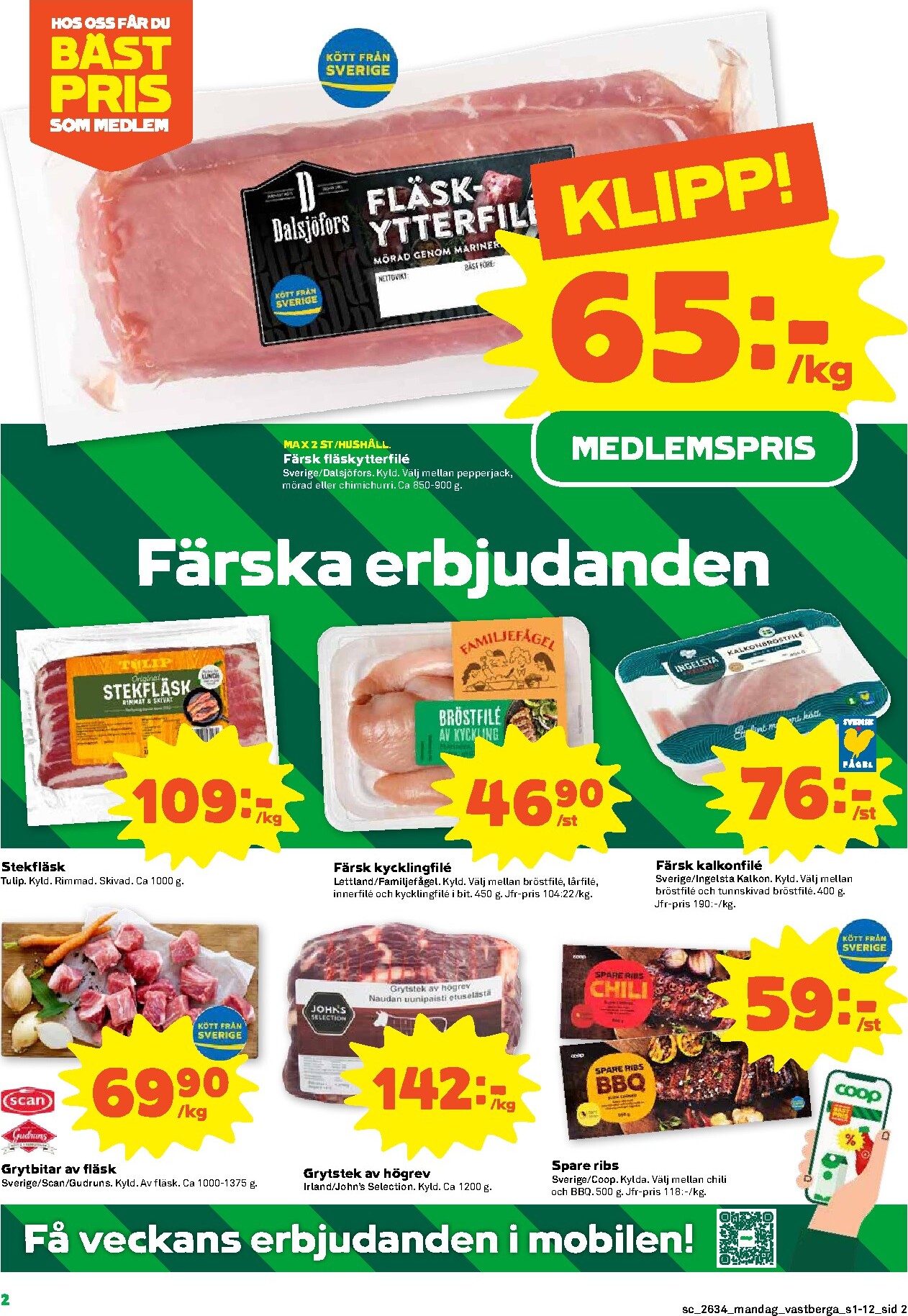 coop - Nytt Stora Coop reklamblad från måndag, 17/08/2026 till söndag, 23/08/2026 - page: 2
