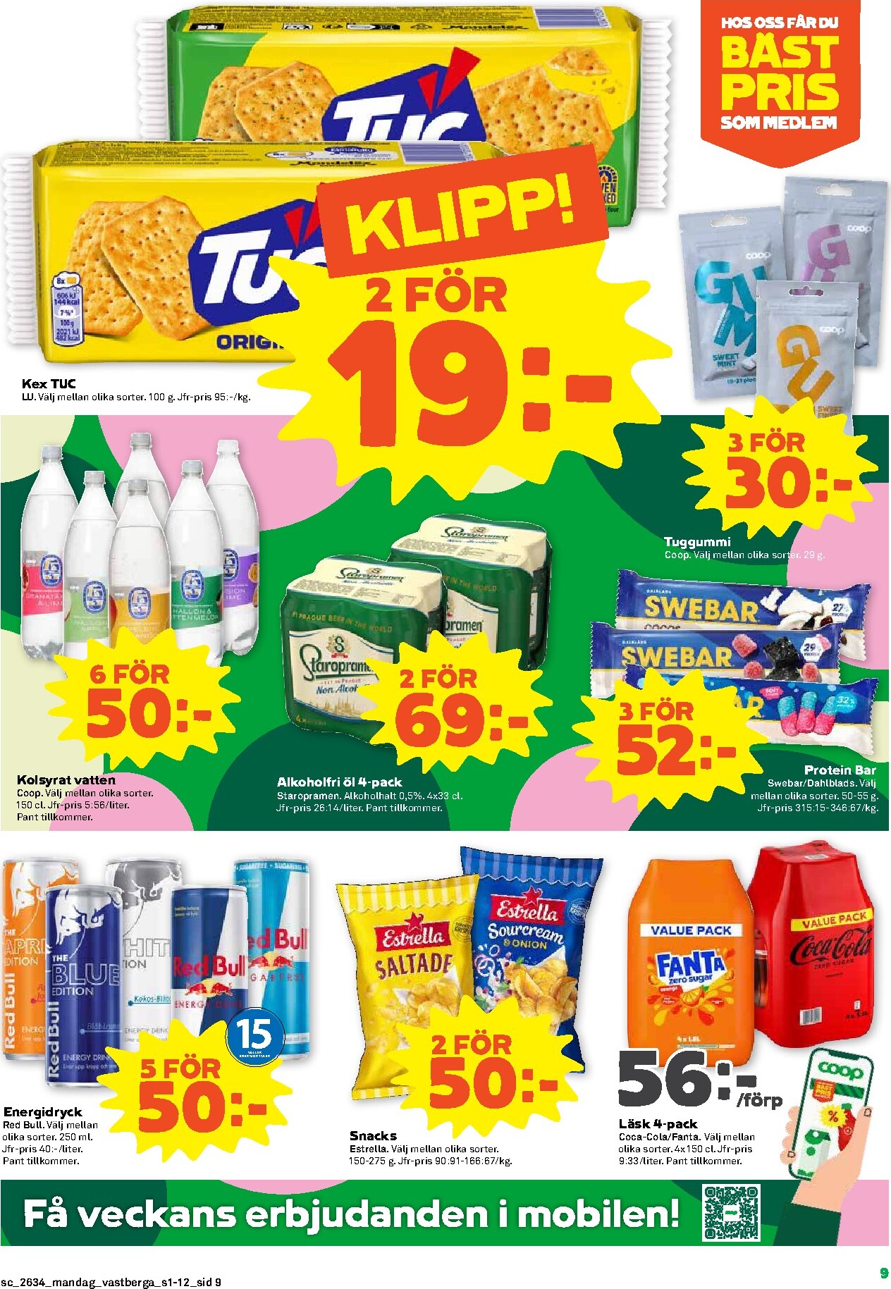 coop - Nytt Stora Coop reklamblad från måndag, 17/08/2026 till söndag, 23/08/2026 - page: 9