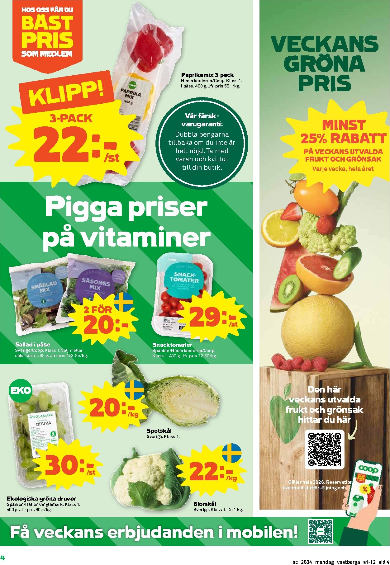 coop - Nytt Stora Coop reklamblad från måndag, 17/08/2026 till söndag, 23/08/2026 - page: 4