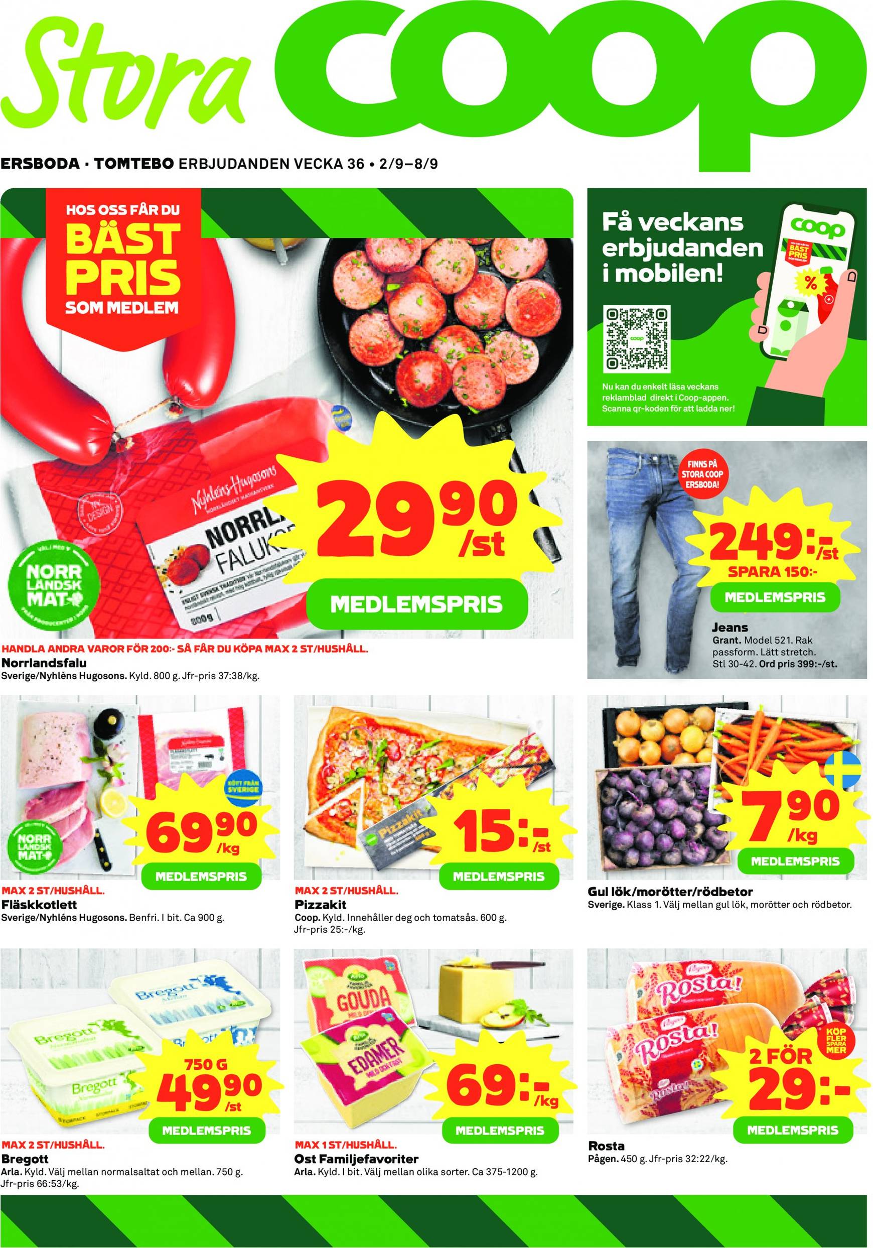 coop - Stora Coop-reklambladet giltigt från 02.09. - 08.09. - page: 1